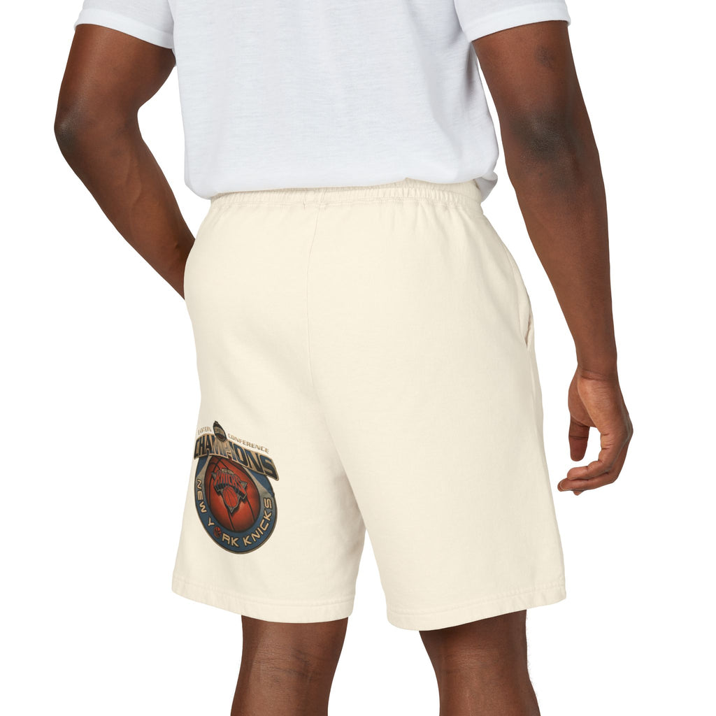 Champ-Heart Basketball Graphic Sweat Shorts — Athletic-Inspired Casual Shorts
