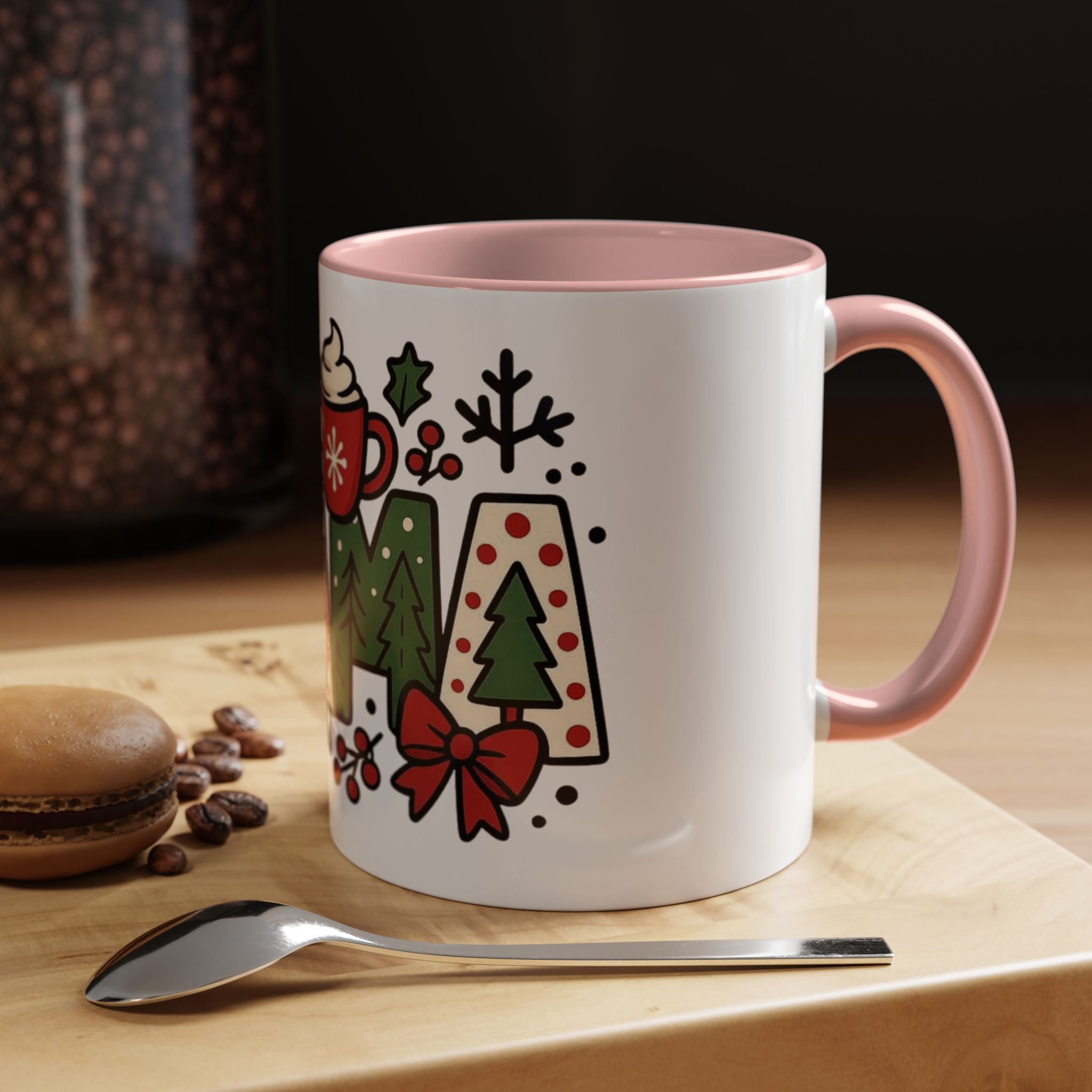 Mama Christmas Coffee Mug  Holiday Accent Mug (11/15oz) Christmas Mugs Collection!