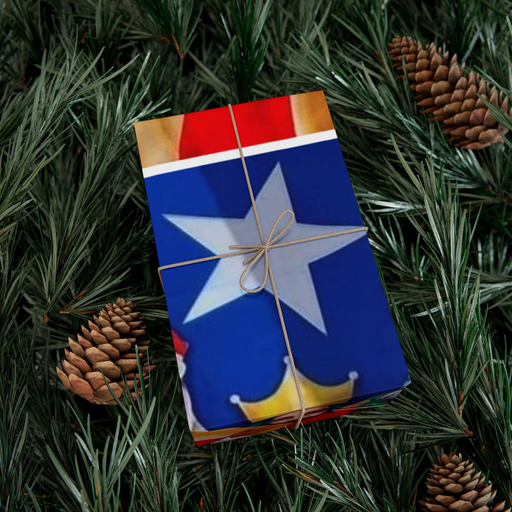 Navidad en Puerto Rico Wrapping Paper – Festive Boricua Holiday Gift Wrap 🇵🇷🎄