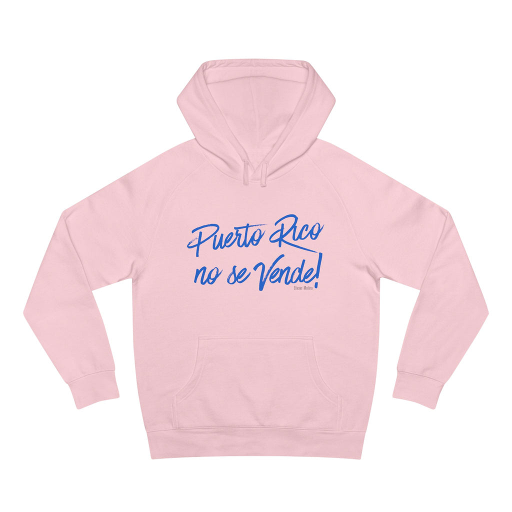 Hoodie  "Puerto Rico No Se Vende" Script Protest Pullover