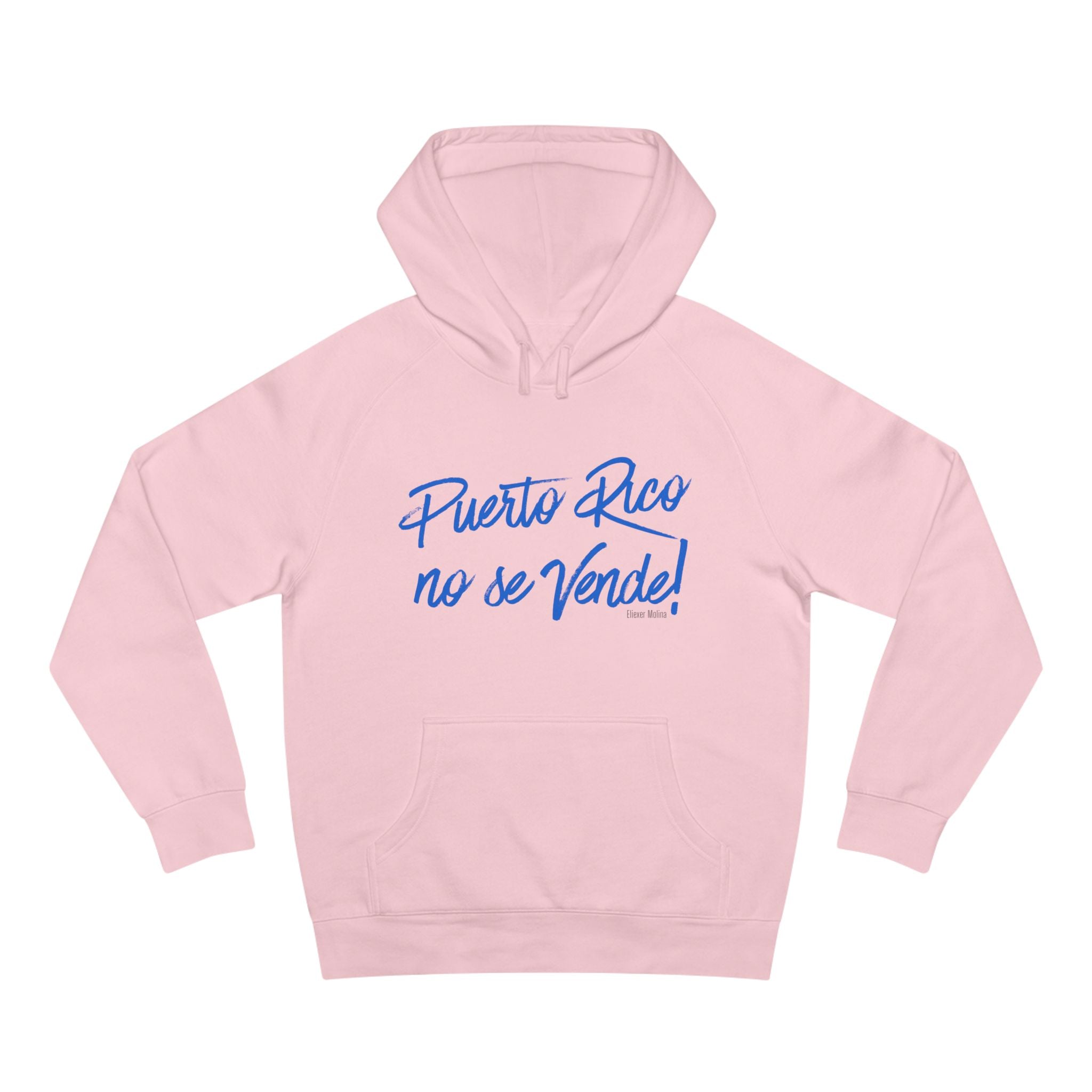 Hoodie  "Puerto Rico No Se Vende" Script Protest Pullover