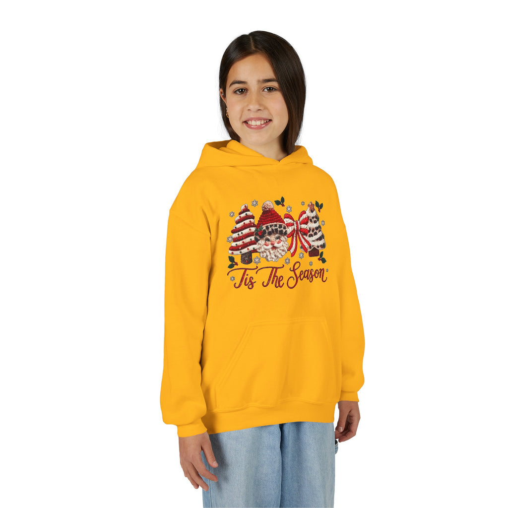Youth Hoodie  Grinch Christmas Scene with 'Maybe Christmas' Quote