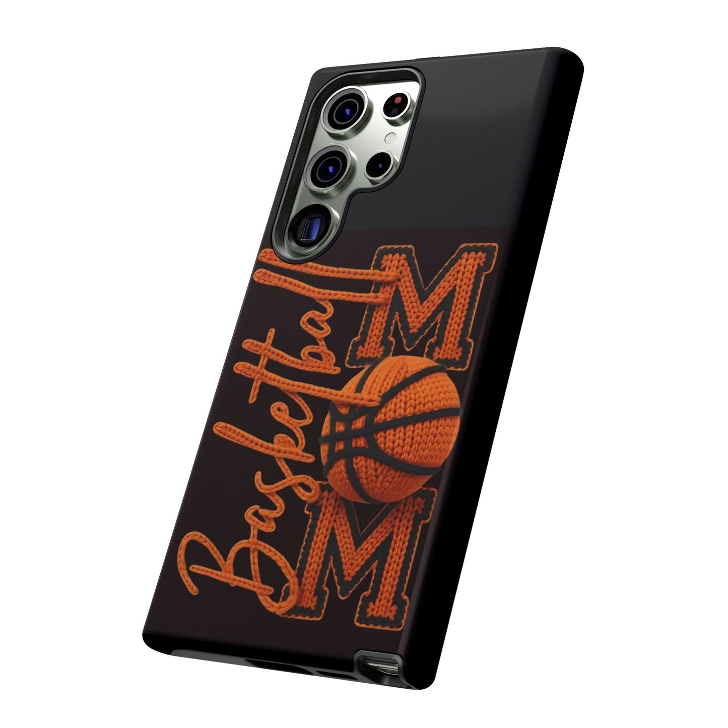 Basketball Mom Phone Case  'Basketball MOM' Protective Hard Cover