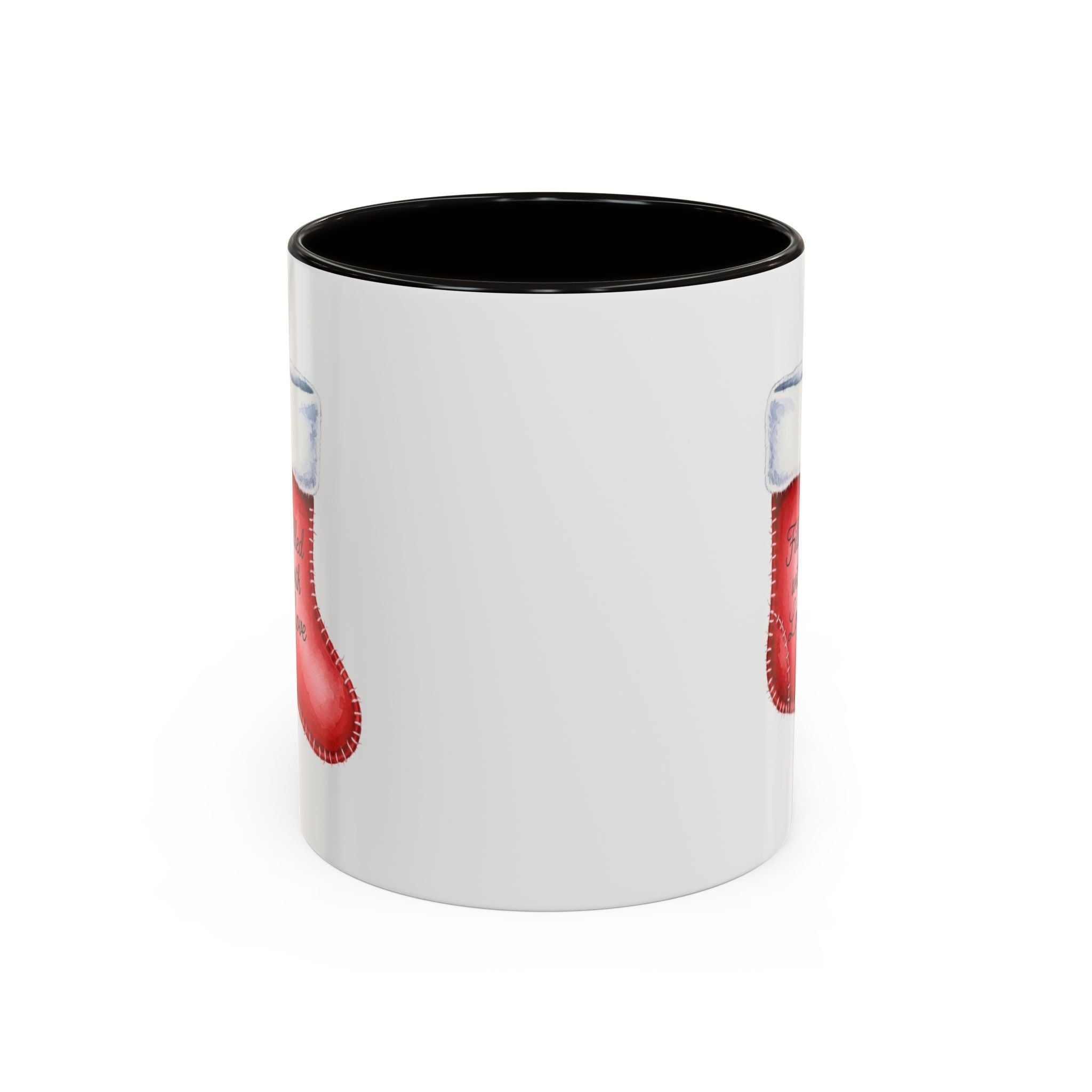 Holiday Mugs Christmas Gift Ideas Hot Cocoa & Coffee Cup Designs Filled with Love - Colorful 11oz & 15oz