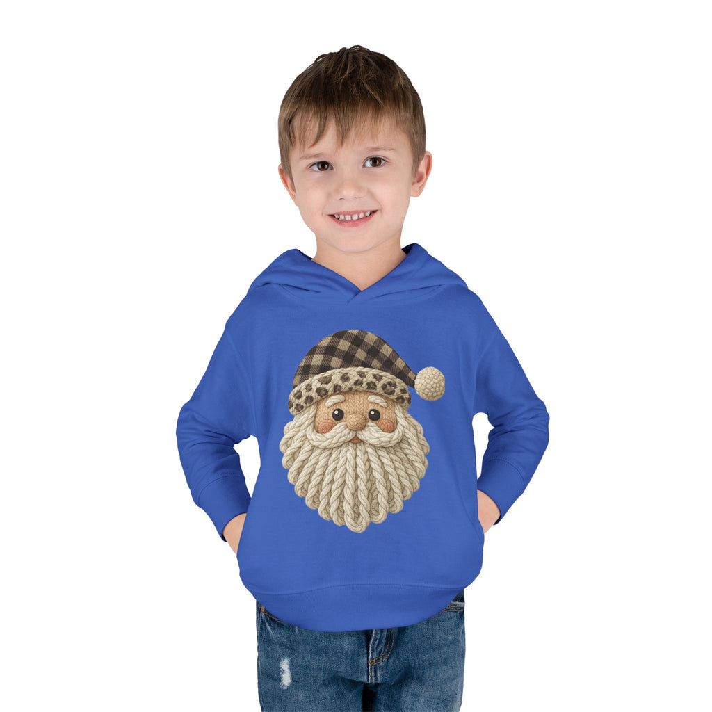 Toddler Hoodie  Cozy Plaid Santa Gnome Pullover