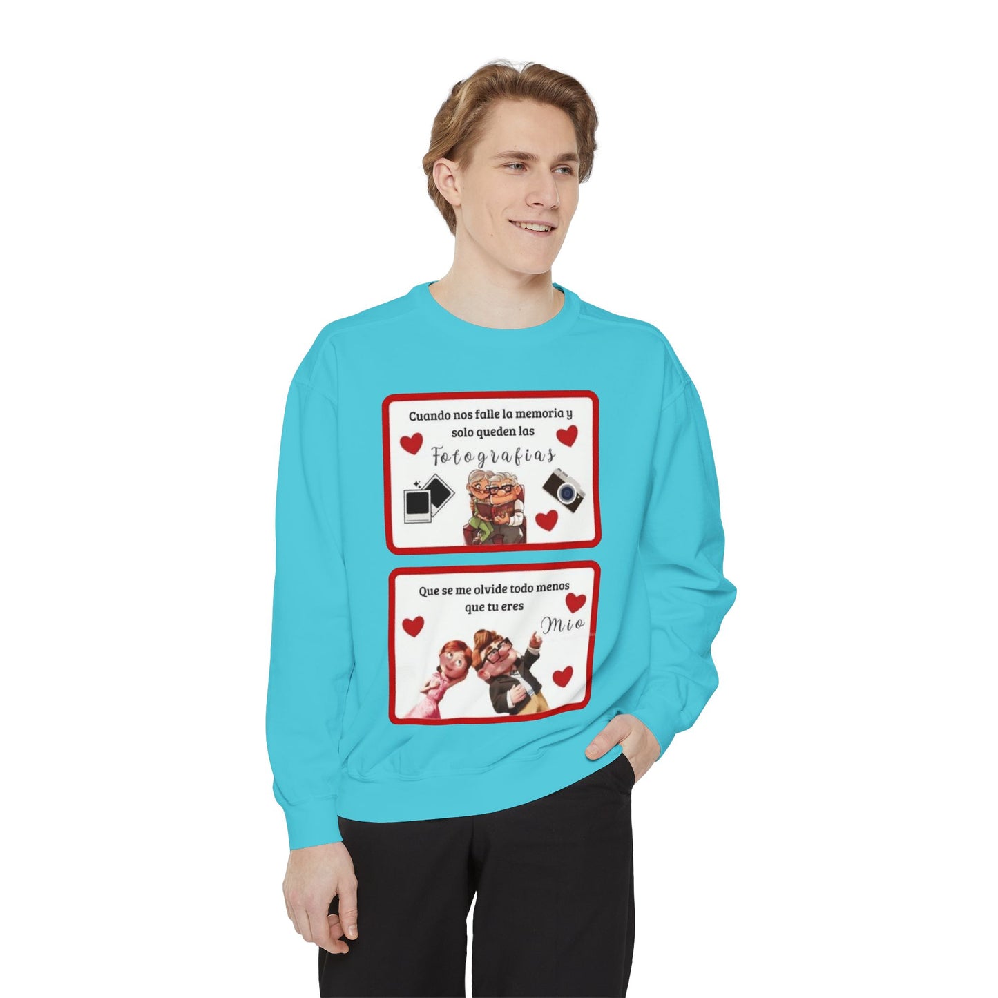 Valentine's Day Photo Collage  Romantico SAN VALENTÍN sweatshirt