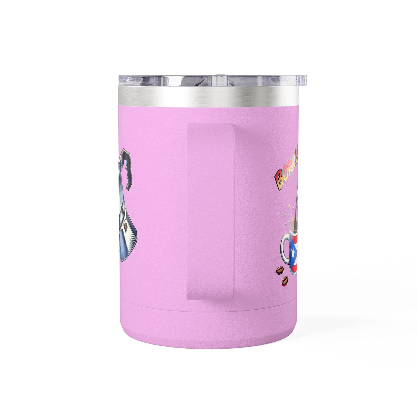 Puerto Rican Coffee Mug Tumbler, 15oz | Great Gift for Coffee Lovers, Unique Kitchen Decor, Perfect for Birthdays & Holidays