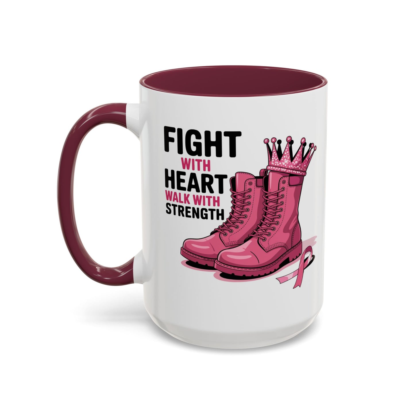 You Beat It! Cancer Survivor Mug | Motivational Gift for Her or Him | Warrior Mug
