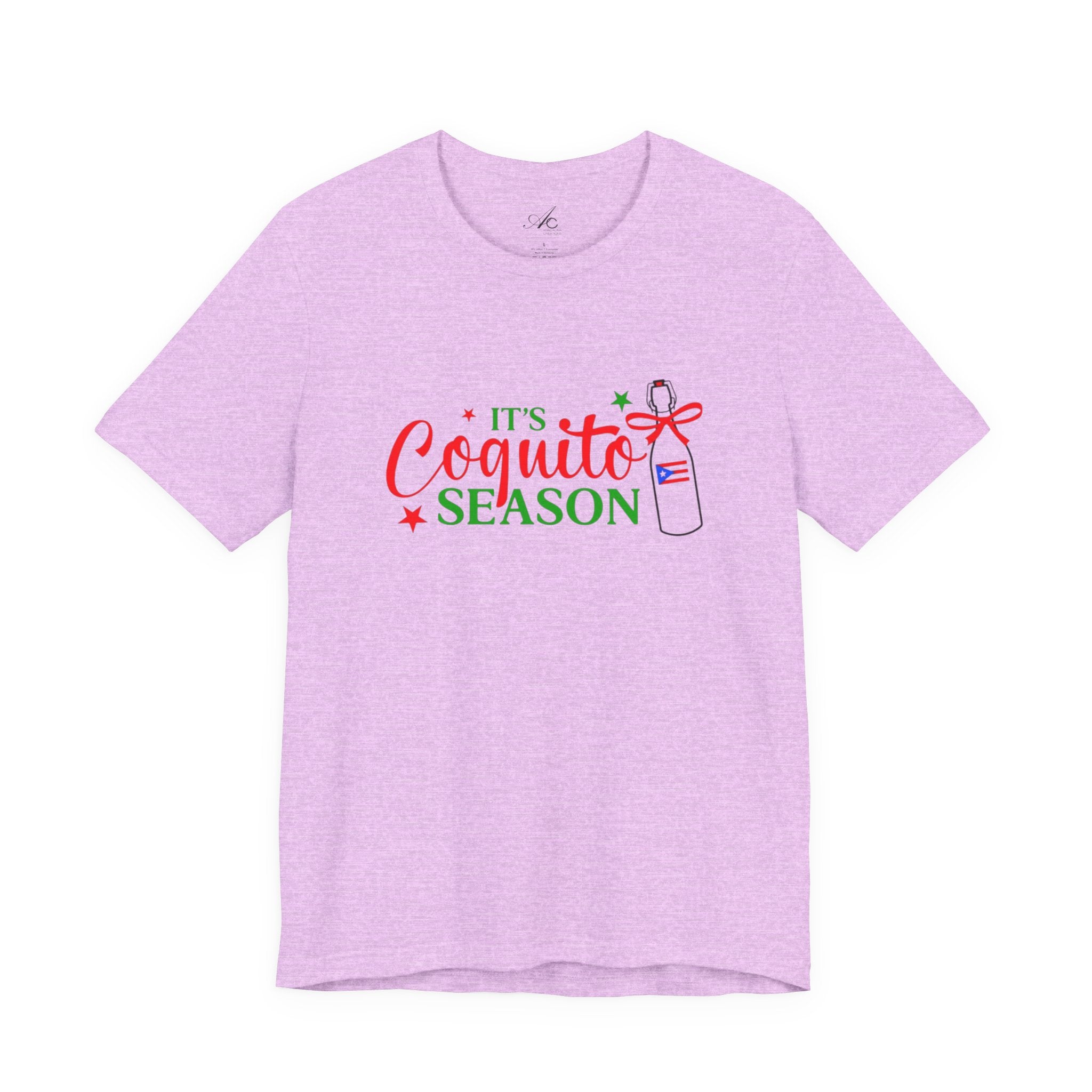 It's Coquito Season T-Shirt - Christmas Puerto Rican Holiday Cocktail Tee