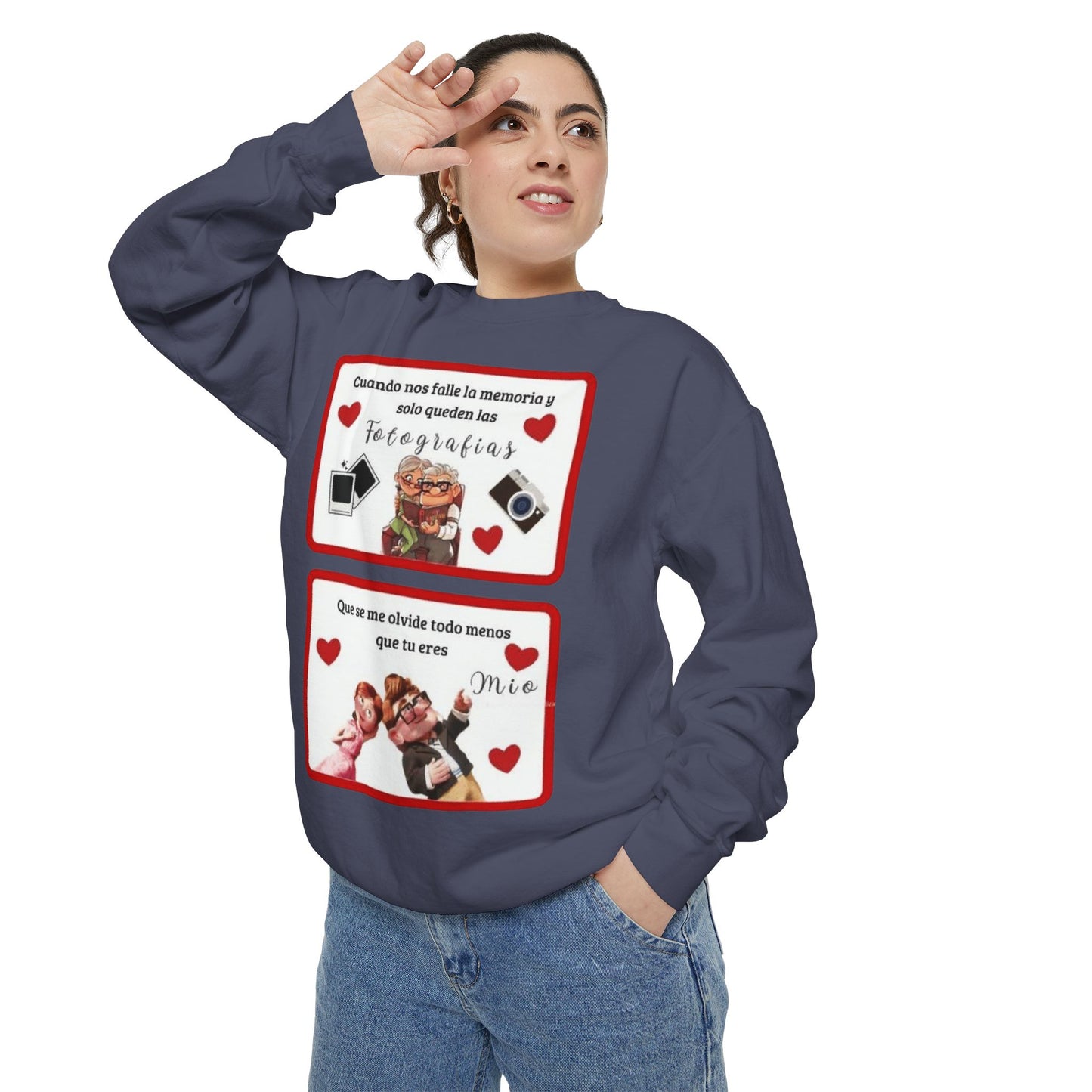 Valentine's Day Photo Collage  Romantico SAN VALENTÍN sweatshirt