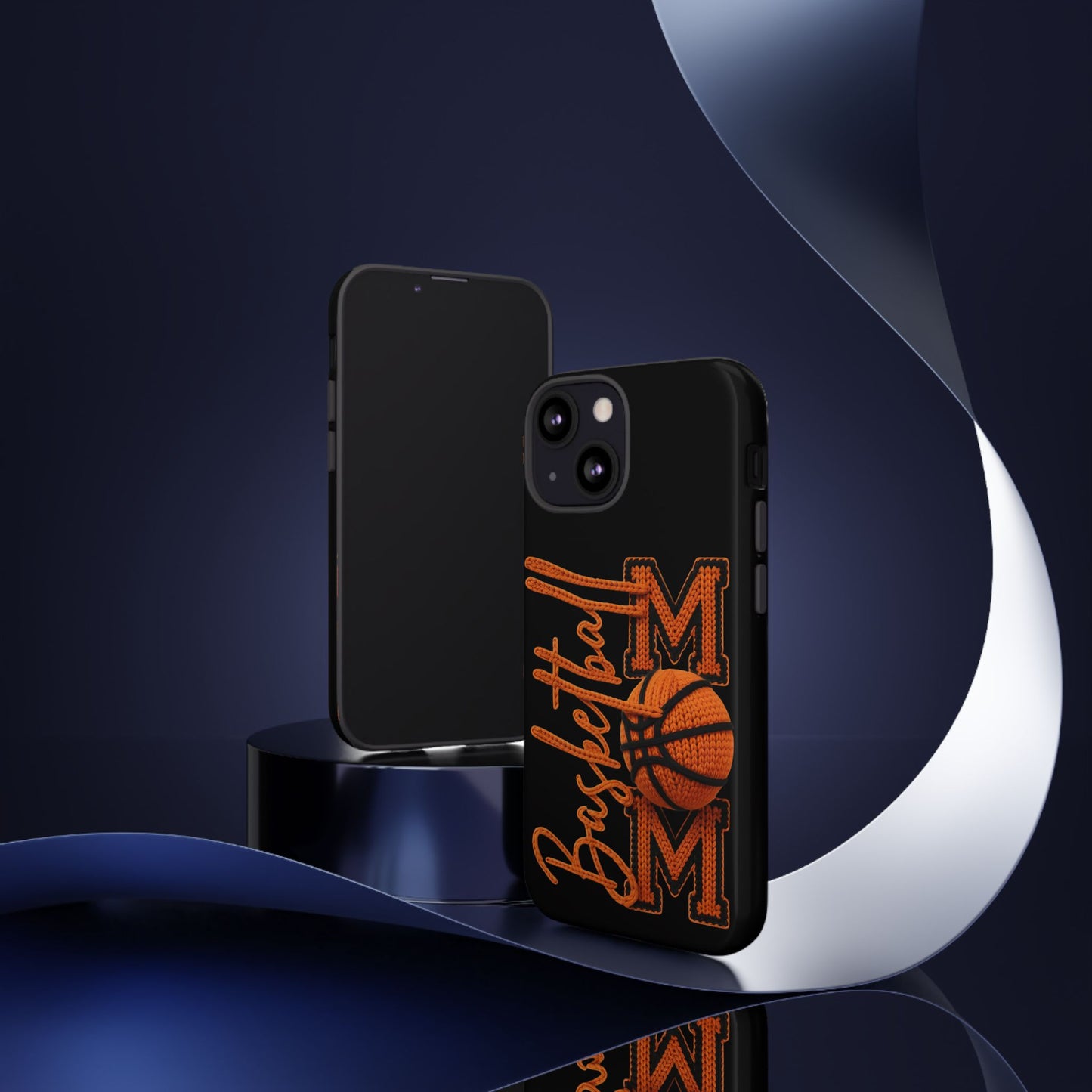 Basketball Mom Phone Case  'Basketball MOM' Protective Hard Cover