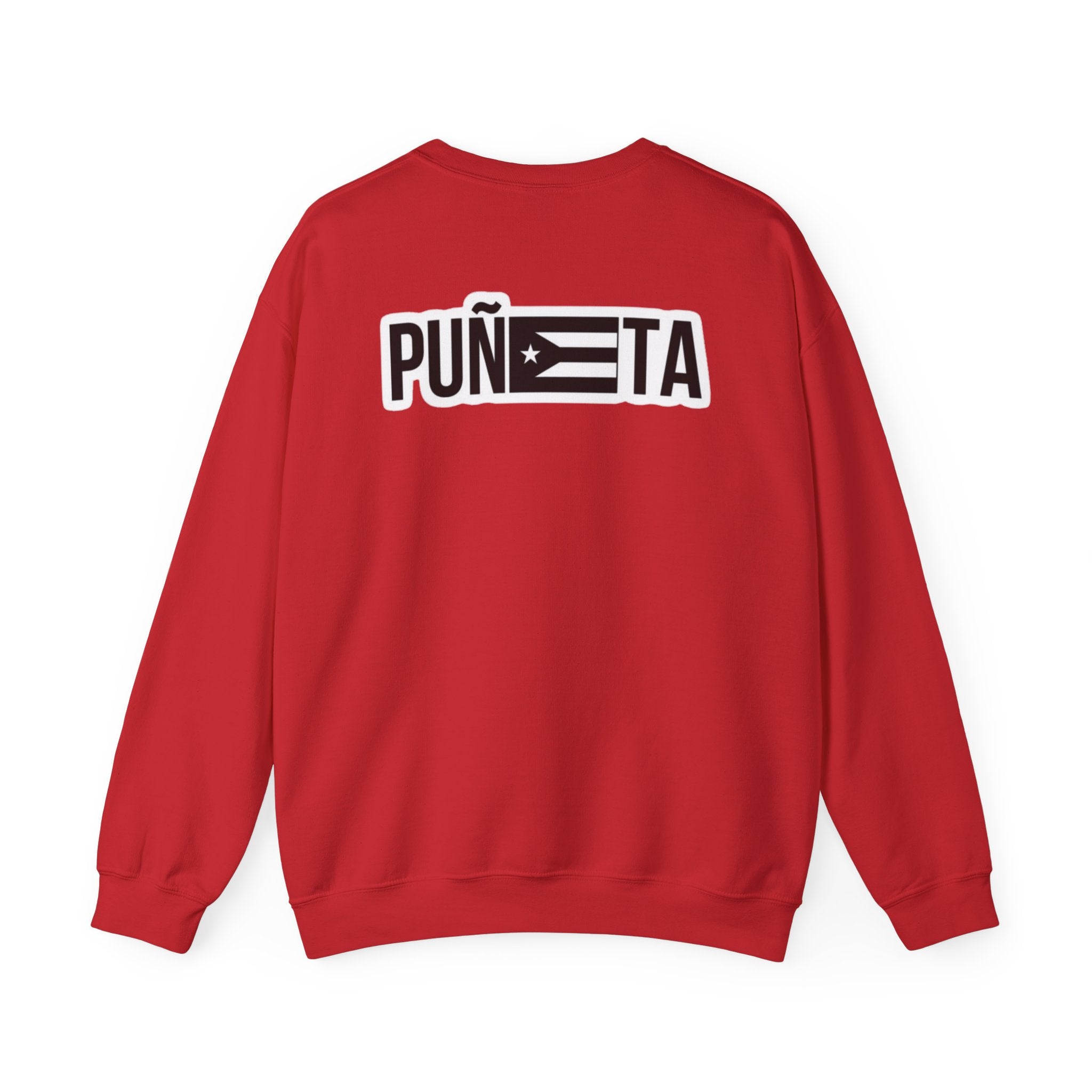 Puñeta Sweatshirt  Puerto Rican Flag Graphic Crewneck