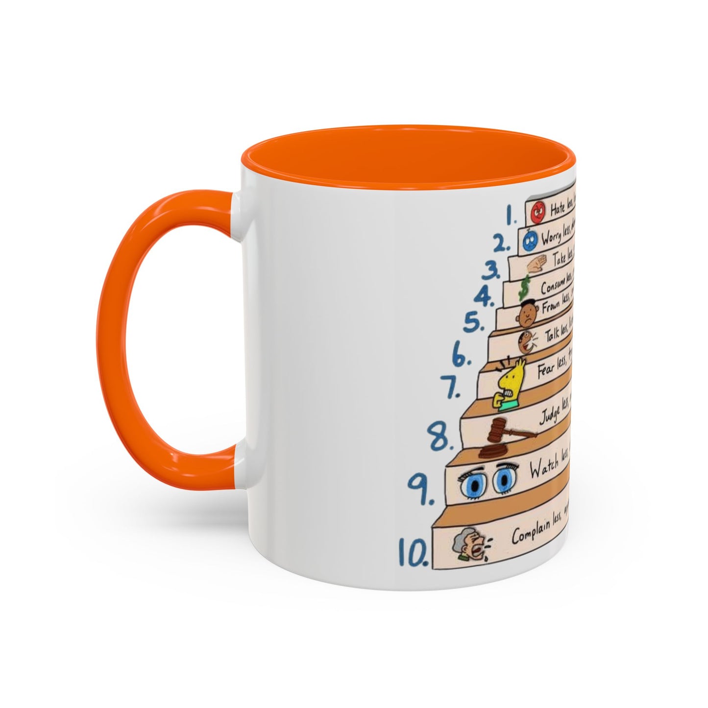 ☕ Start Your Day with Meaning Motivational Gift, Self-Care Mug, Unique Home Decor, Joyful Drinkware