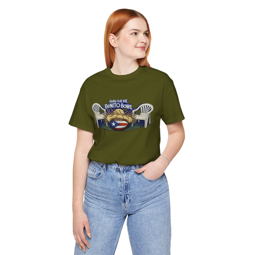 Benito Bowl Puerto Rico Football Tee
