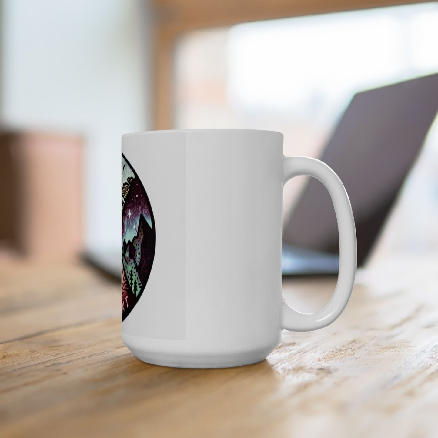Nature-Inspired Ceramic Mug In My Element, Start your day with meaning. Cozy Coffee Cup, Gift for Nature Lovers, Beach Themed Mug, Eco-Friendly Drinkware