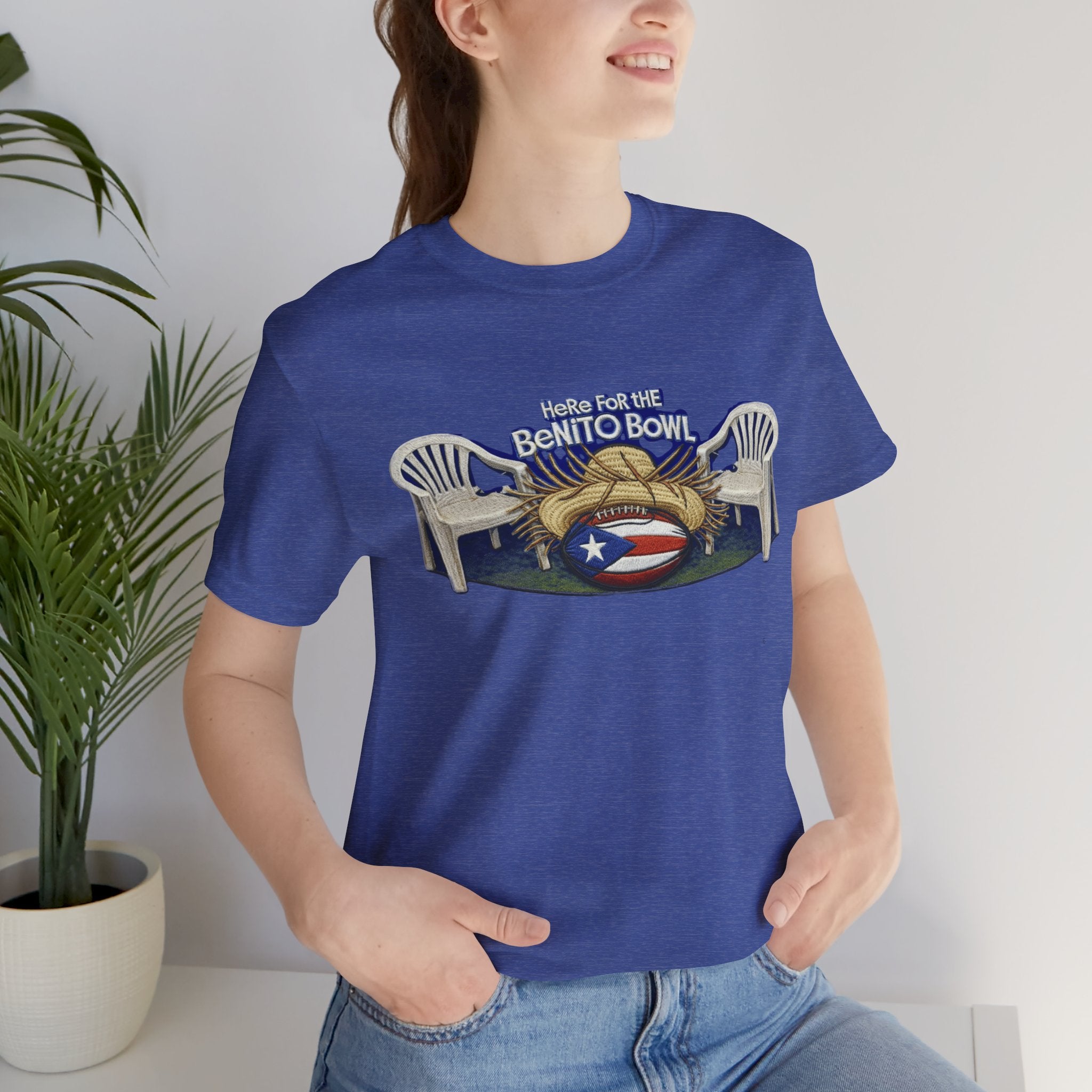 Benito Bowl Puerto Rico Football Tee