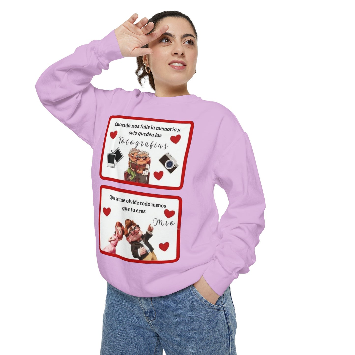 Valentine's Day Photo Collage  Romantico SAN VALENTÍN sweatshirt