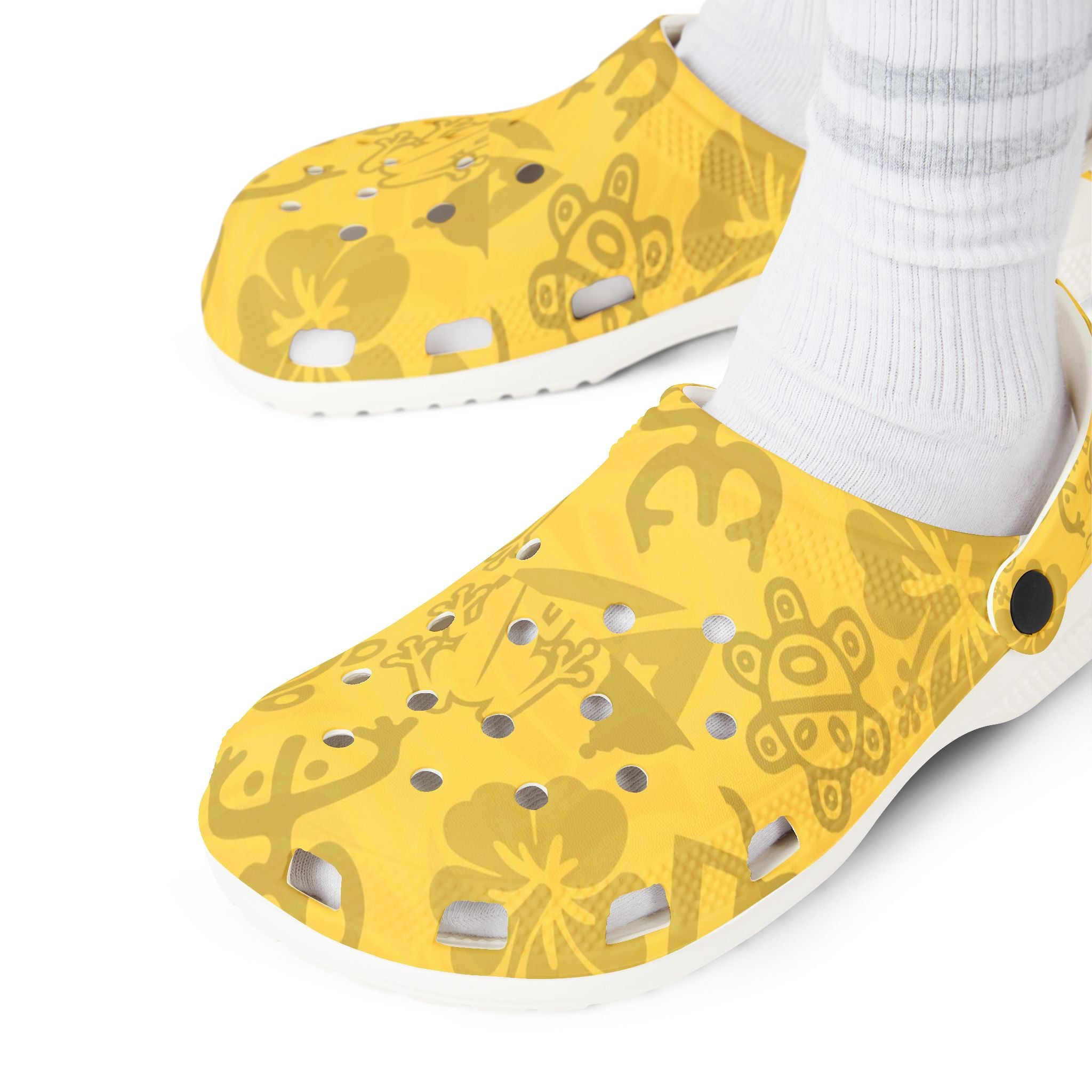 Puerto Rico 'Borikén' EVA Foam Clogs — Lightweight Taino-Inspired Comfort