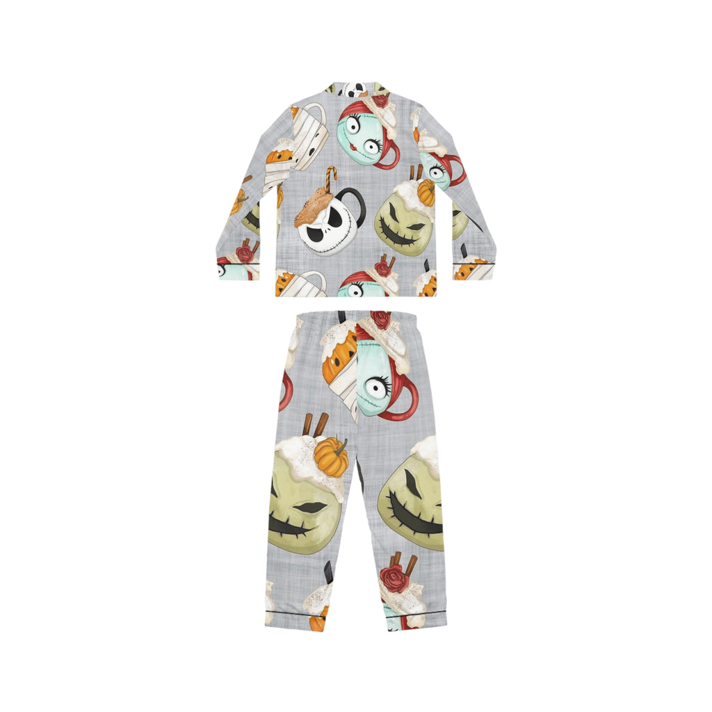 Christmas Eve Pajamas | Cute Holiday PJs for Kids, Babies & Adults | Santa Nightwear Themed Women's Satin Pajamas Set