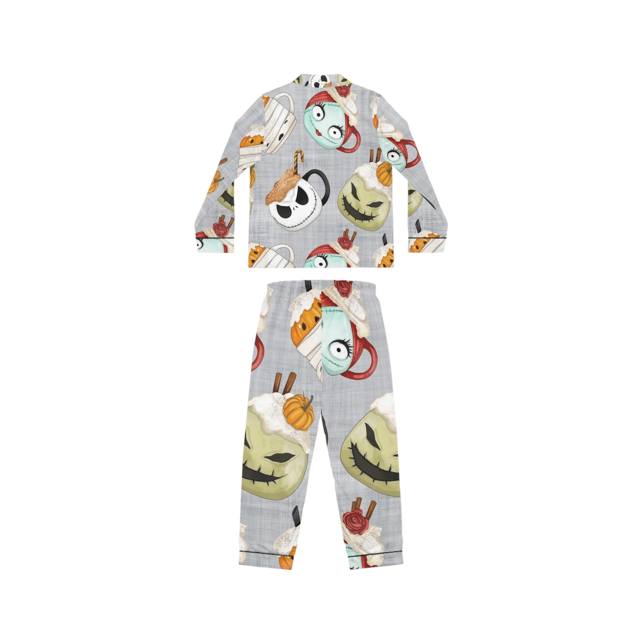 Christmas Eve Pajamas | Cute Holiday PJs for Kids, Babies & Adults | Santa Nightwear Themed Women's Satin Pajamas Set