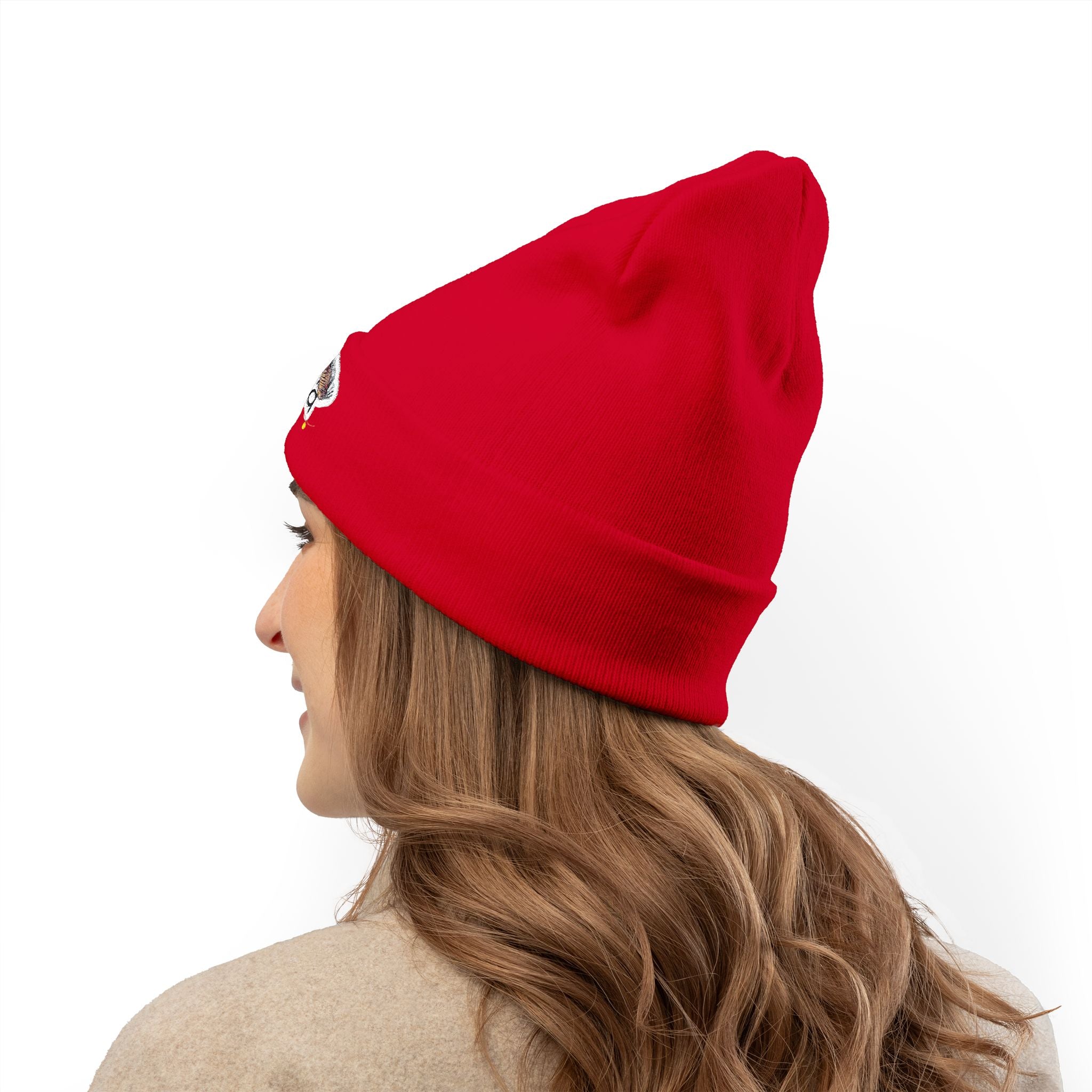 Embroidered 'Jibara' Knit Beanie Cozy Puerto Rican Pride Hat Boricua Winter Beanie – Puerto Rico Pride Knit Hat