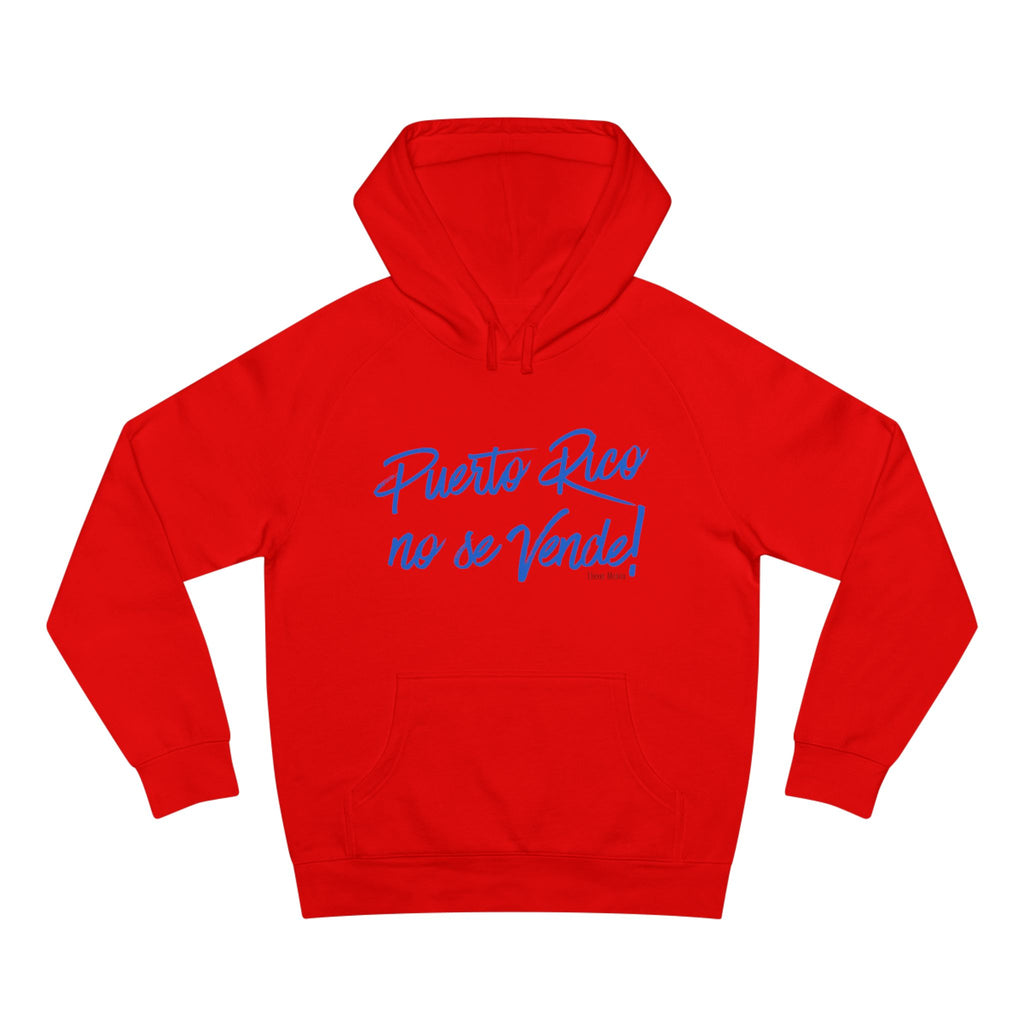 Hoodie  "Puerto Rico No Se Vende" Script Protest Pullover