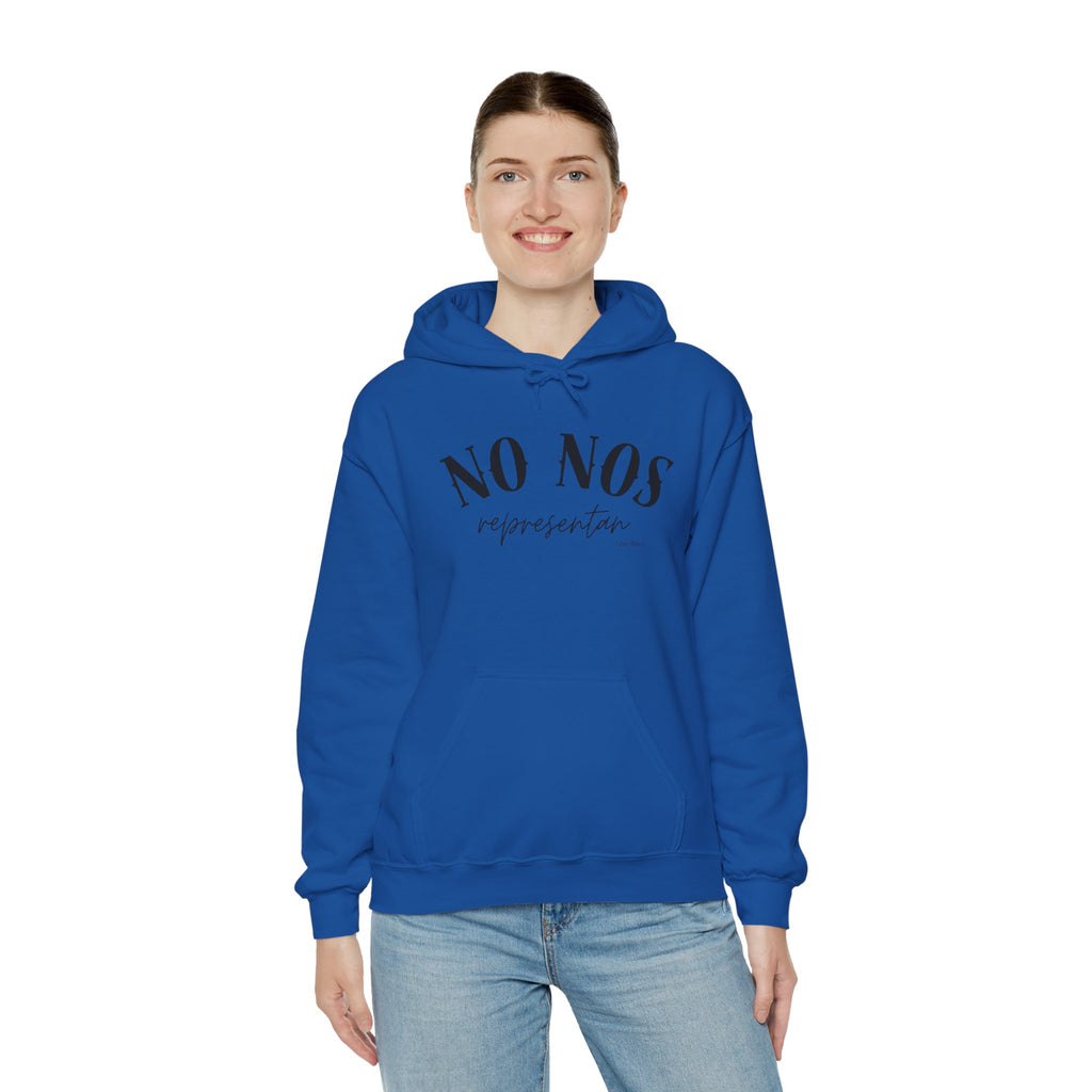 Puerto Rican Pride Hoodie  “No Nos representan” Front & Puñeta Flag Back