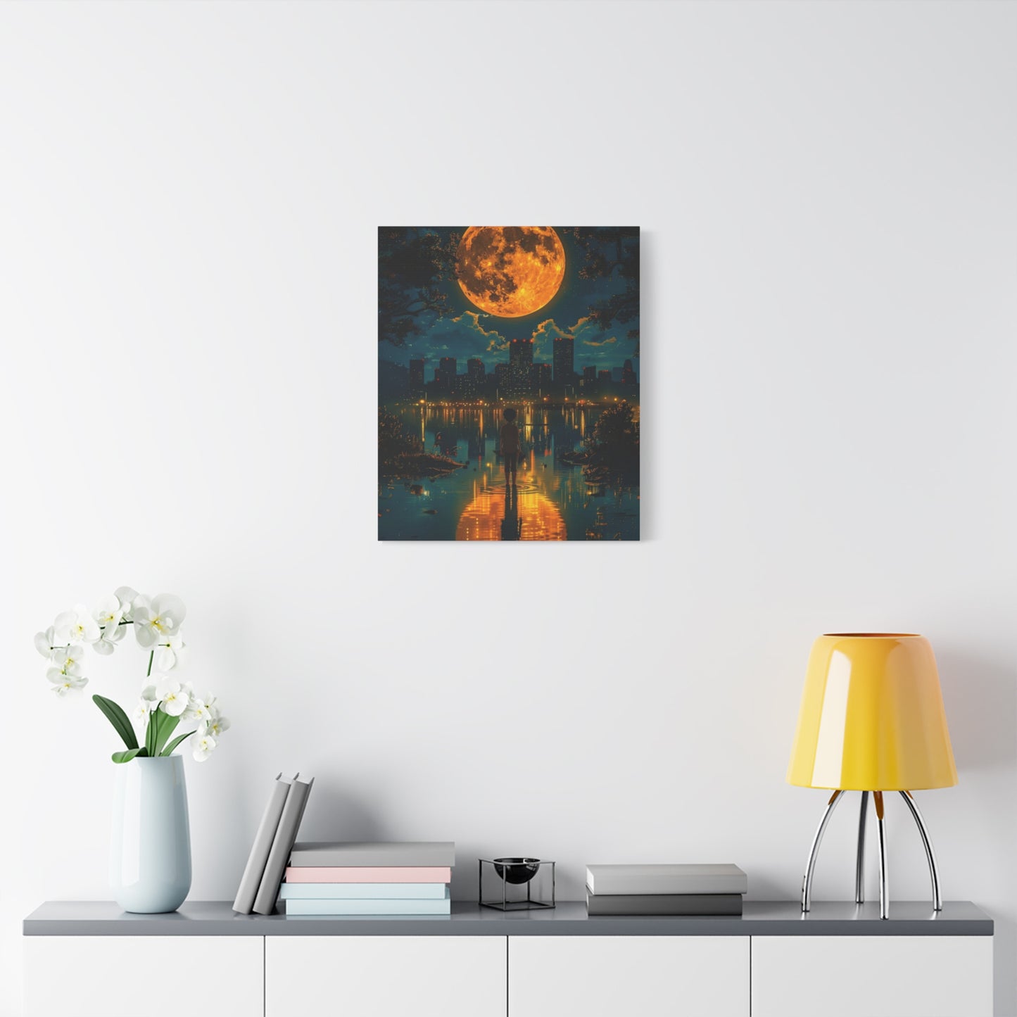 Because words have the power to move you let them live on your wall, Unique Nightscape Decoration, Perfect for Any Occasion