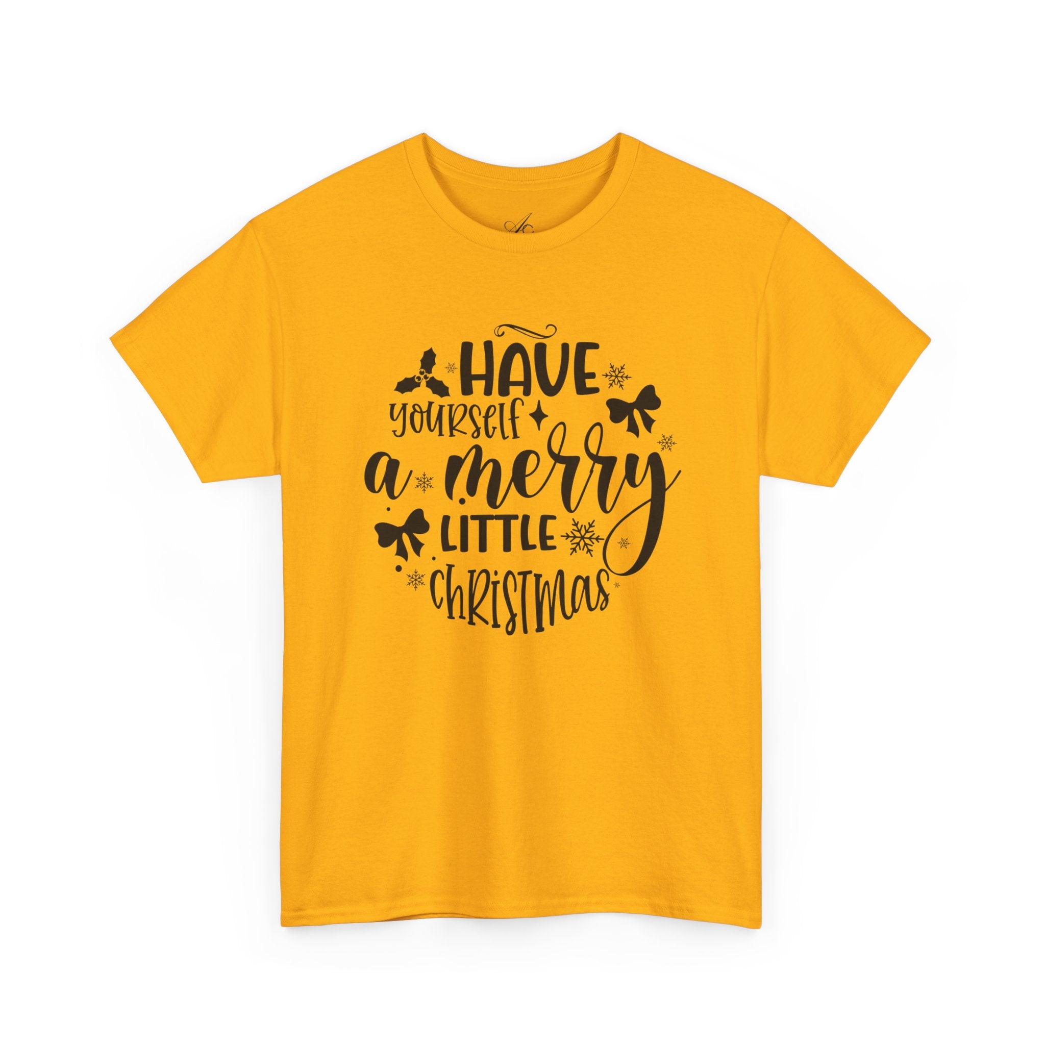 Merry Christmas Cotton Tee Holiday Graphic Tees & Cozy Festive Wear