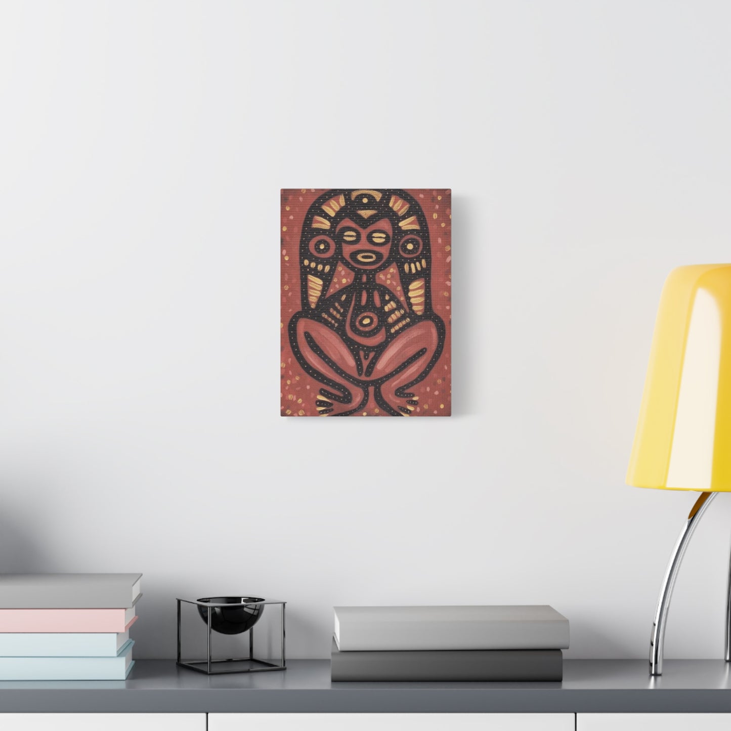 PUERTO RICO Culture Indians Inspired Print, Modern Tribal Artwork