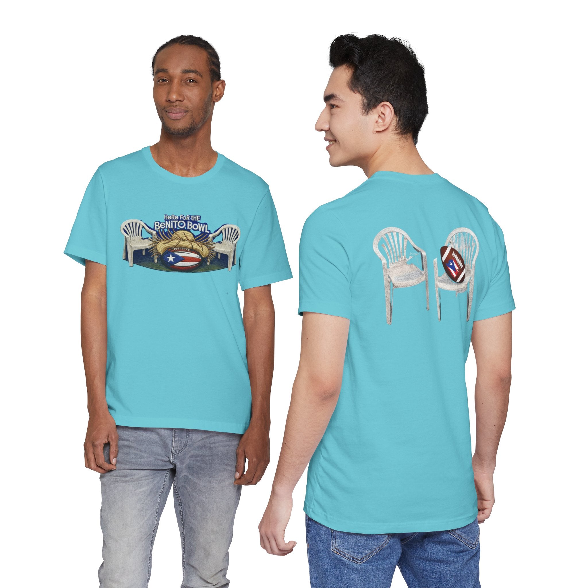Benito Bowl Puerto Rico Football Tee