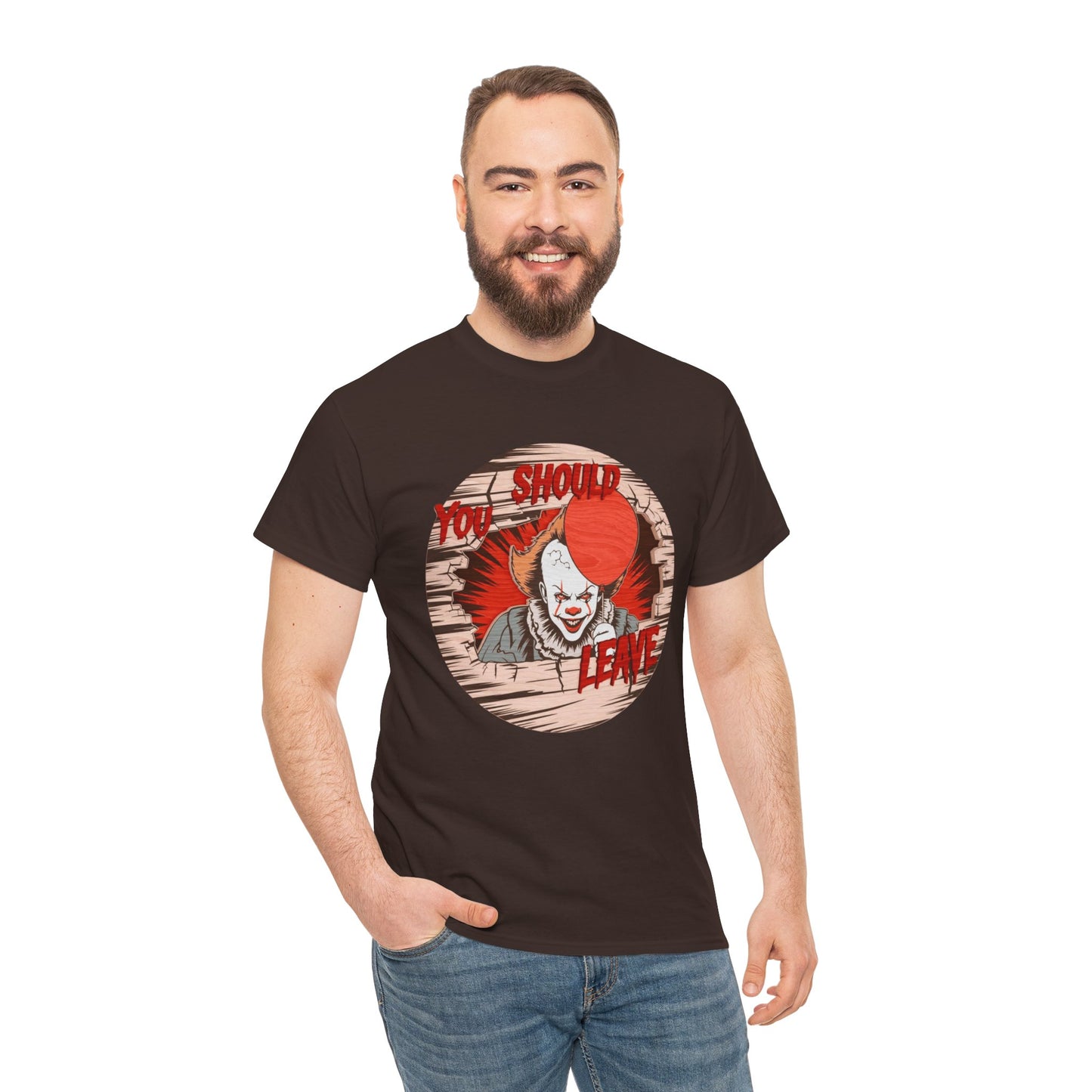 Horror Graphic Tee, Halloween Costume Shirt, Unisex Creepy Cotton Tee, Funny Horror T-Shirt, Retro Scary Outfit