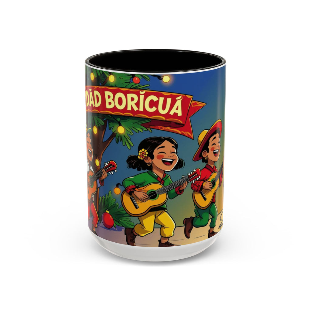 Navidad Boricua Mug Vibrant Puerto Rican Celebration Mug