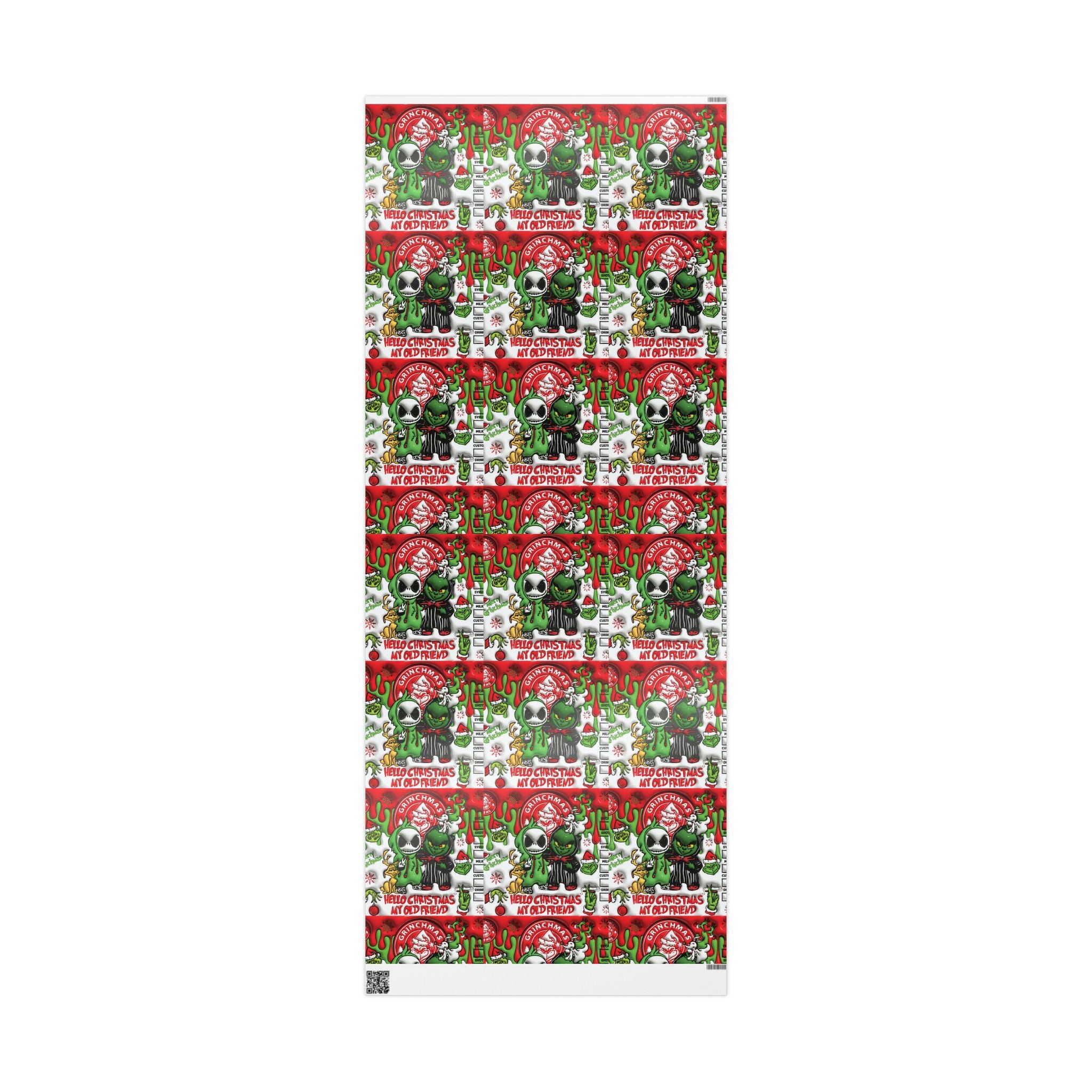 Festive Wrapping Paper – Whimsical Holiday Gift Wrap | Christmas Paper Roll | Fun & Unique Gift Packaging
