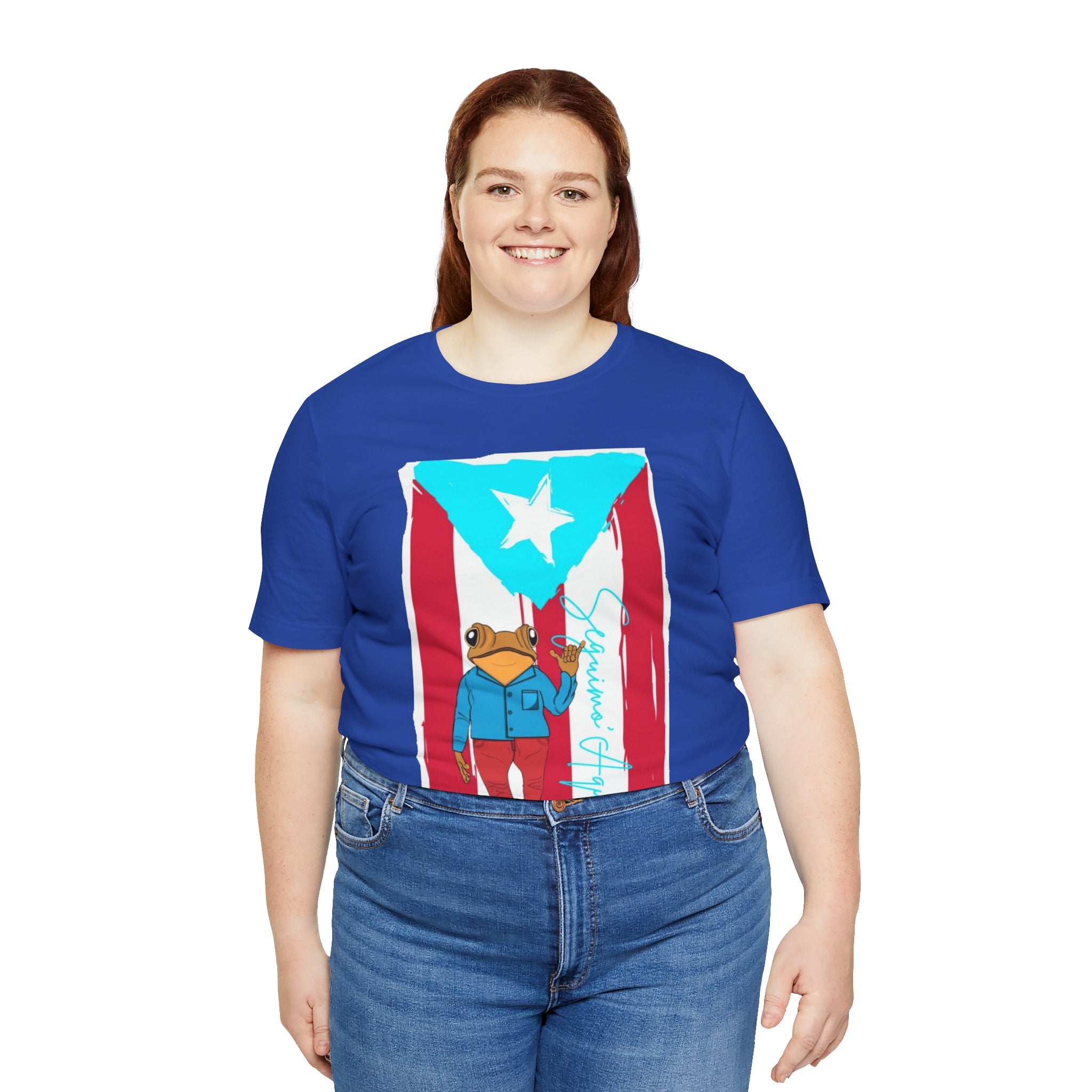 Puerto Rican Coqui Flag T‑Shirt  Boricua Pride Tee