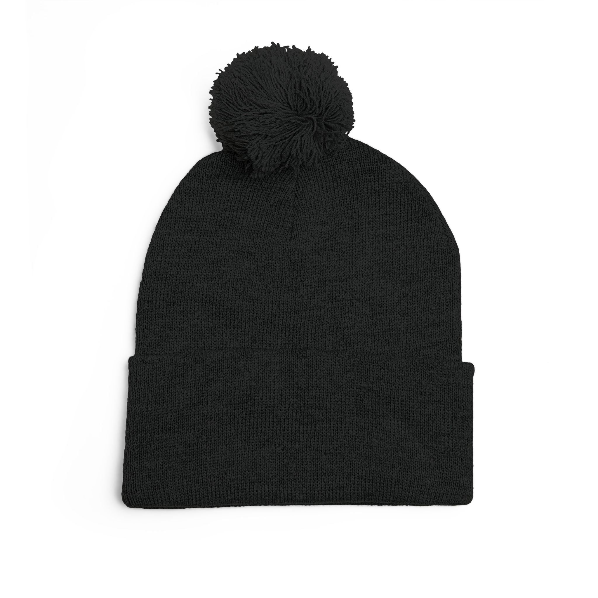 Toy Story Embroidered Pom-Pom Knit Cap Humor Cuffed Beanie – Warm, Soft & Sassy Winter Hat