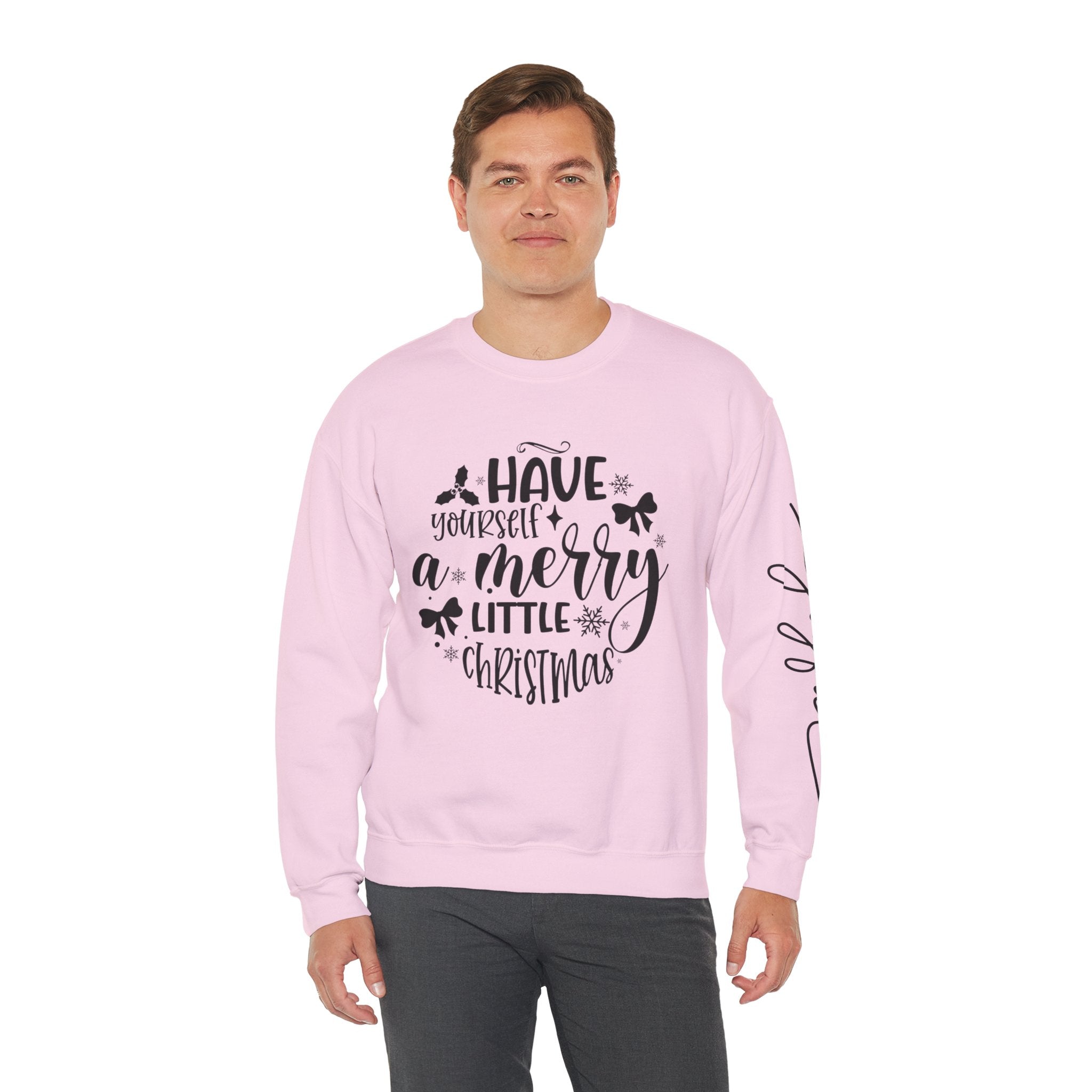 Xmas Shirts & Sweaters | Funny, Cute & Classic Christmas Designs Merry Christmas Crewneck Sweatshirt - Cozy Unisex Holiday Apparel