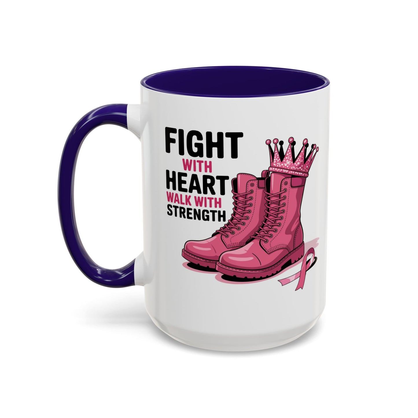You Beat It! Cancer Survivor Mug | Motivational Gift for Her or Him | Warrior Mug