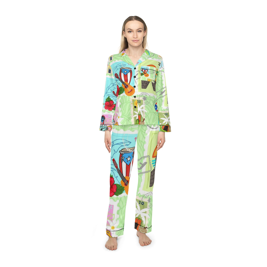 Feliz Navidad Boricua Pajamas | Puerto Rican Holiday Family Sleepwear