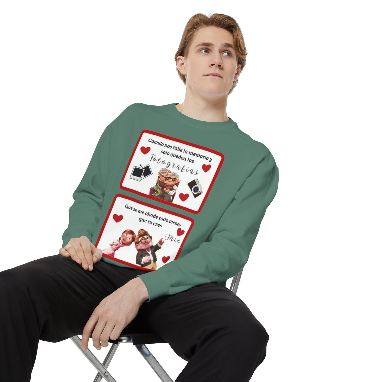 Valentine's Day Photo Collage  Romantico SAN VALENTÍN sweatshirt