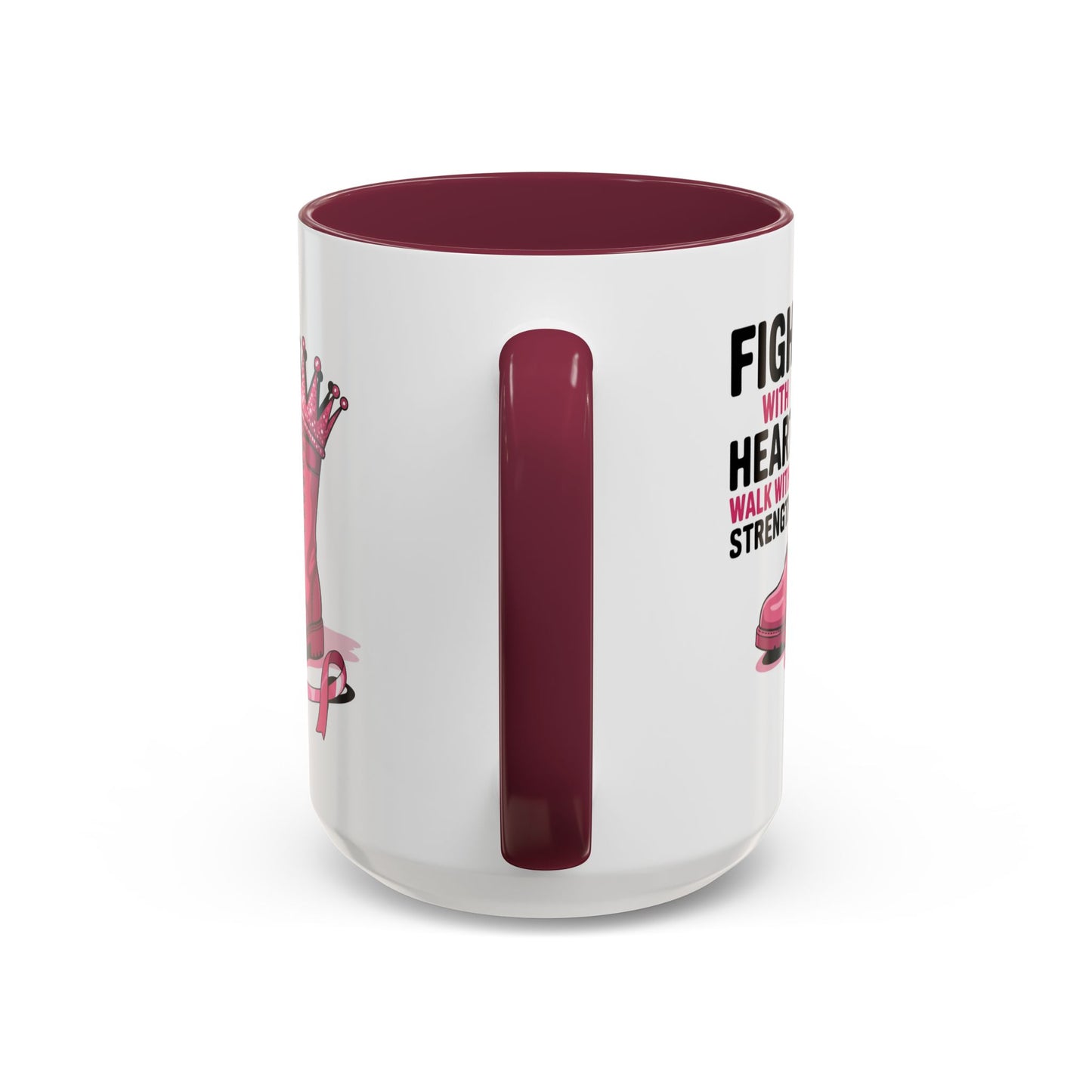 You Beat It! Cancer Survivor Mug | Motivational Gift for Her or Him | Warrior Mug