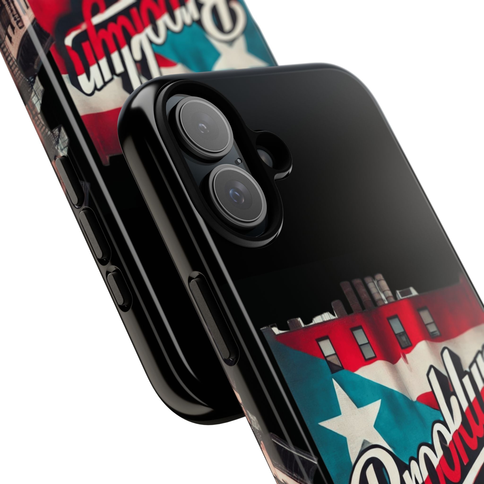 Brooklyn Street Art Phone Case  Urban Graffiti Protective Cover