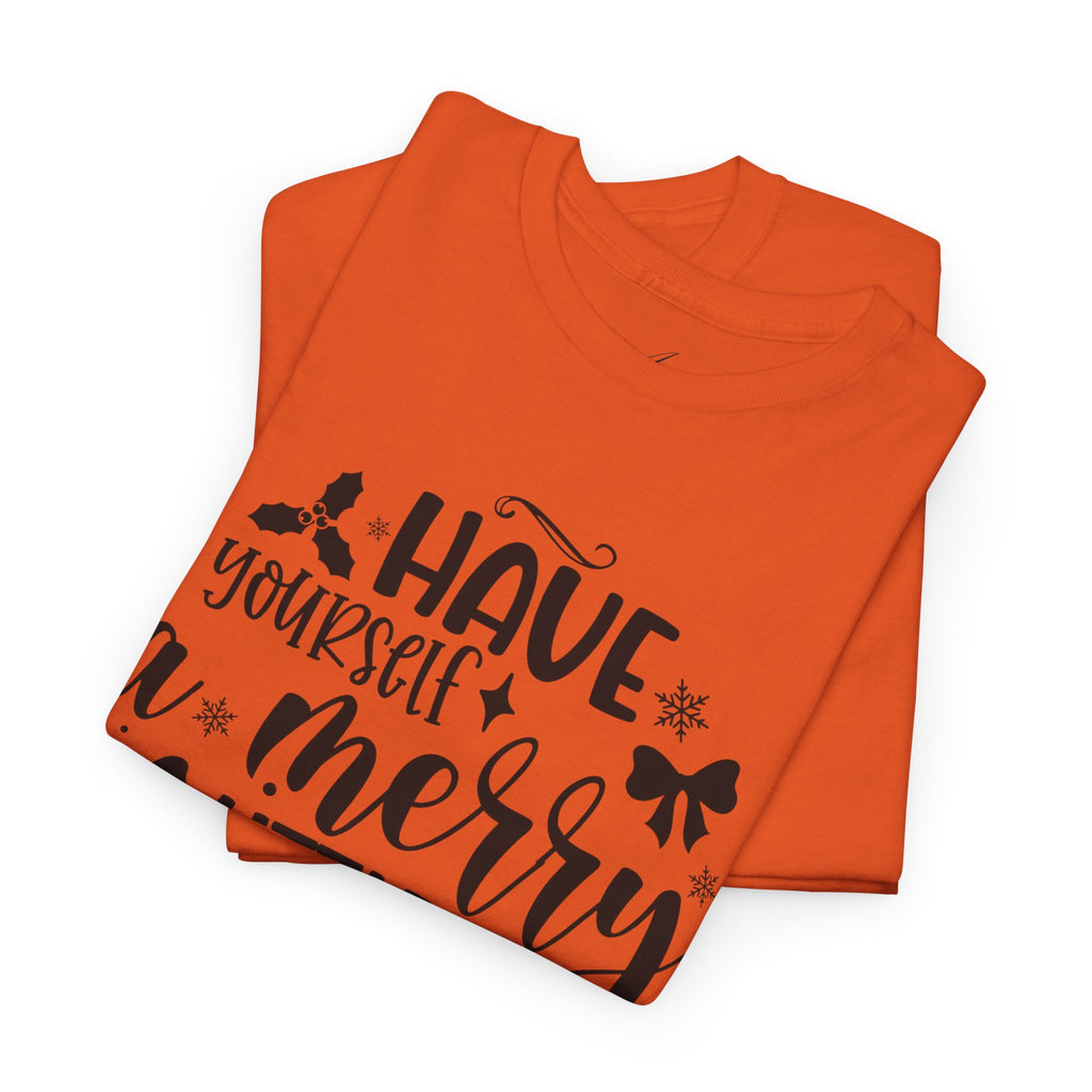 Merry Christmas Cotton Tee Holiday Graphic Tees & Cozy Festive Wear
