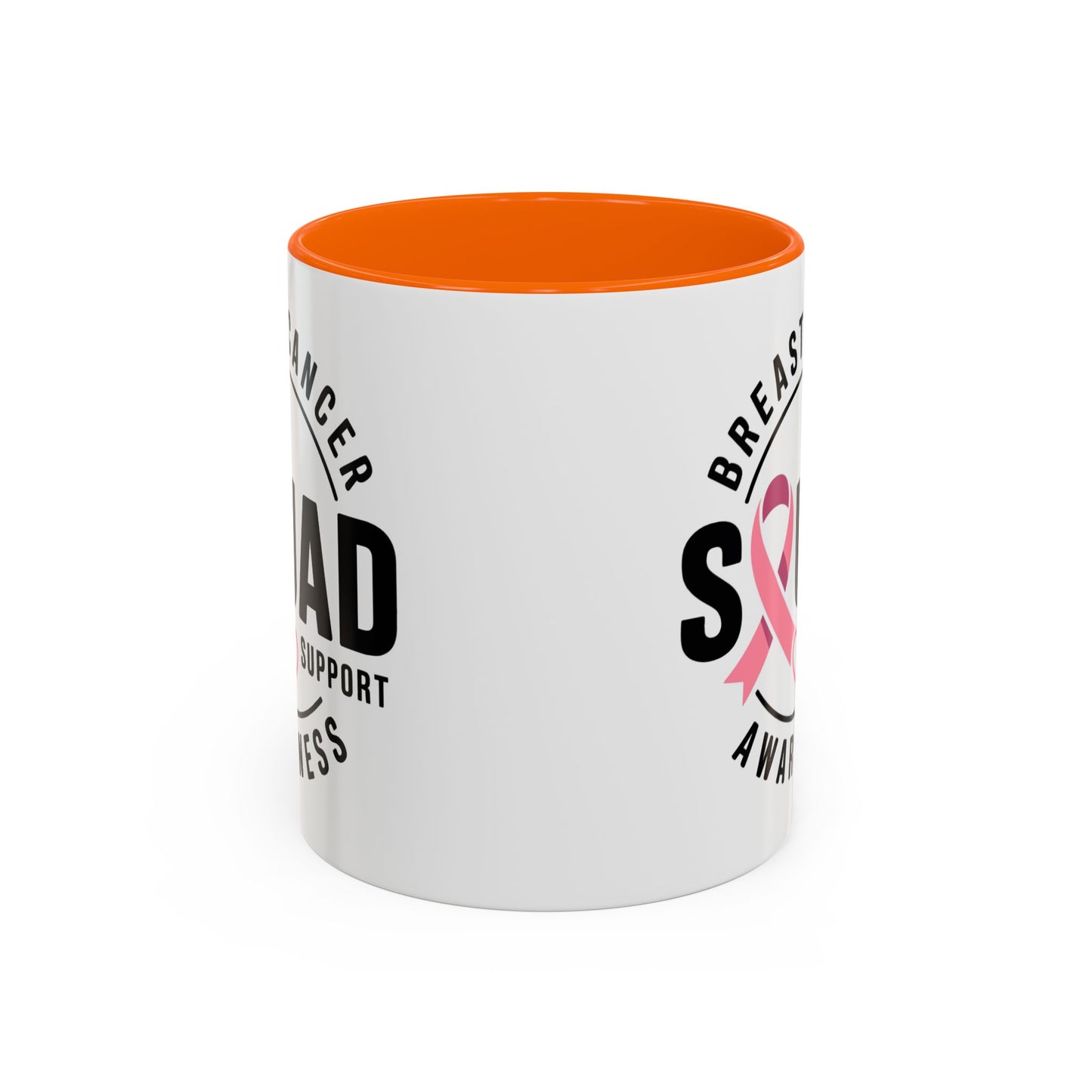 Breast Cancer Awareness Coffee Mug - Support Your Squad