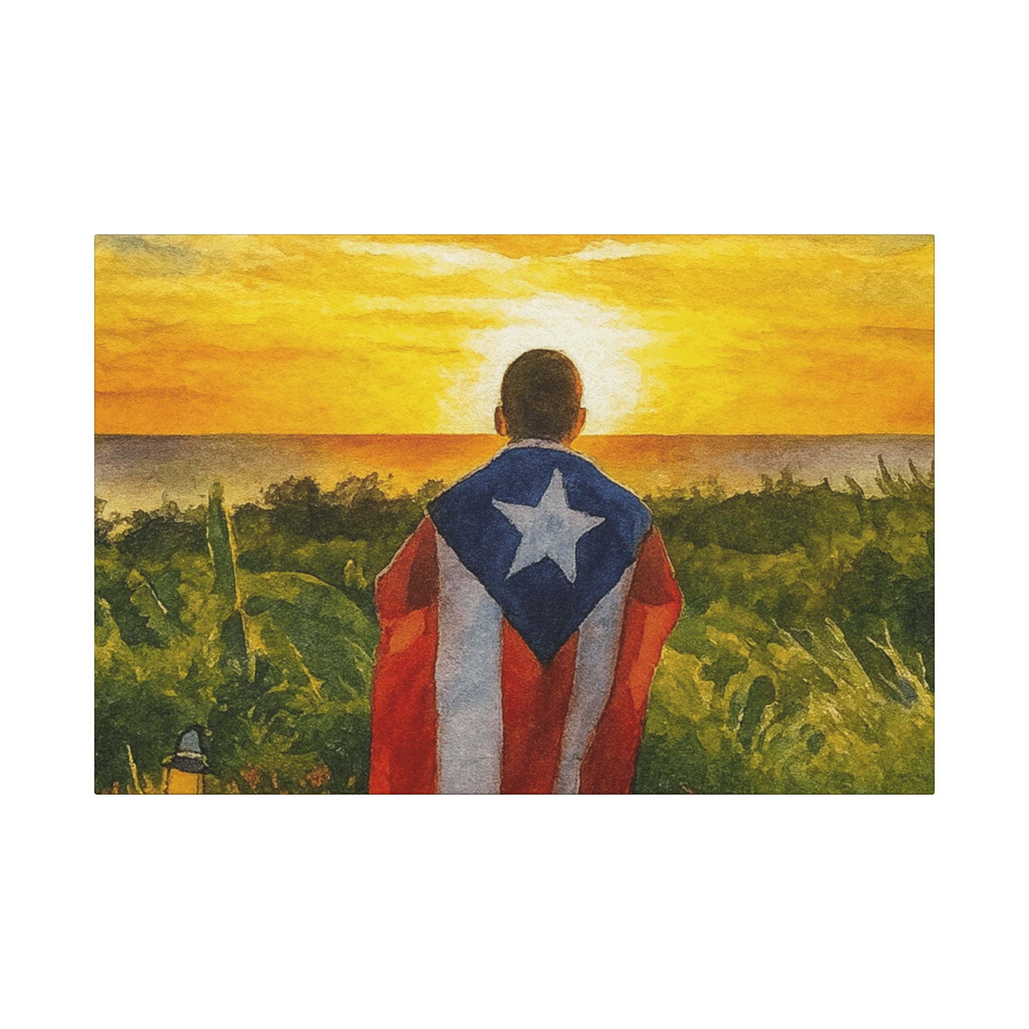Puerto Rico Sunset Canvas Art Artistic & Emotional
