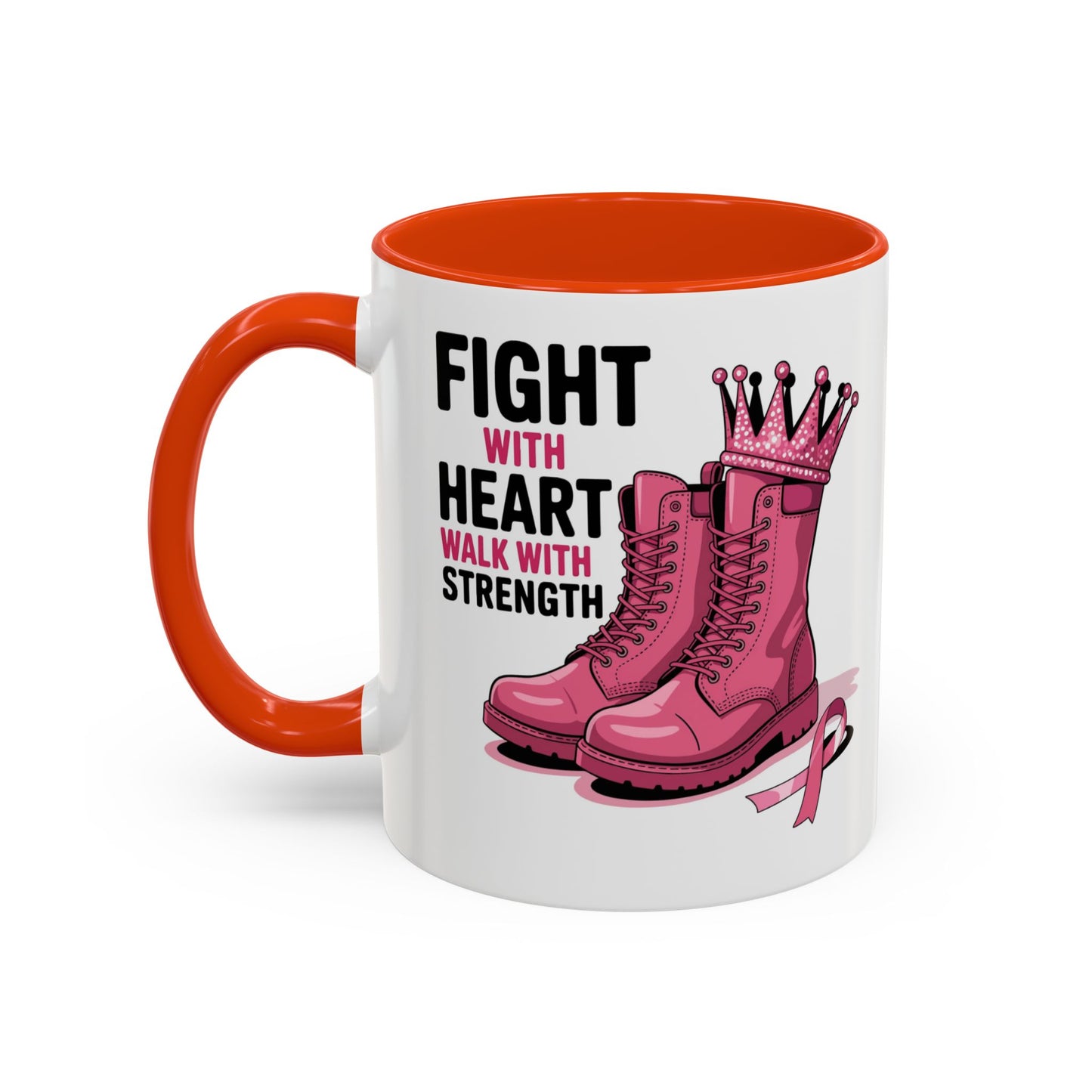 You Beat It! Cancer Survivor Mug | Motivational Gift for Her or Him | Warrior Mug