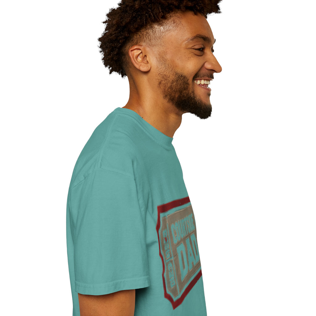 Courtside Dad T-Shirt — Vintage Ticket-Style Basketball Dad Tee