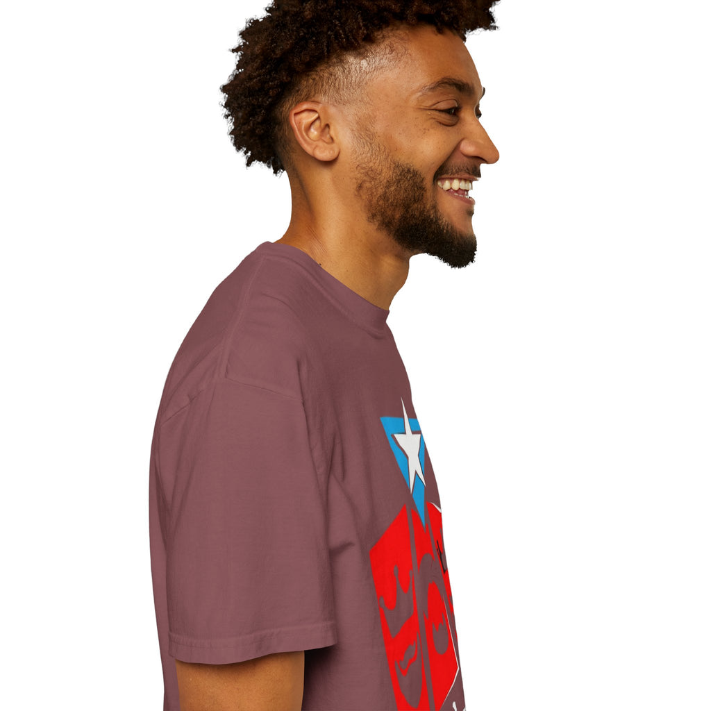 The Three Kings T-Shirt — Puerto Rican Three Kings Graphic Tee (Star & Crown Silhouettes)
