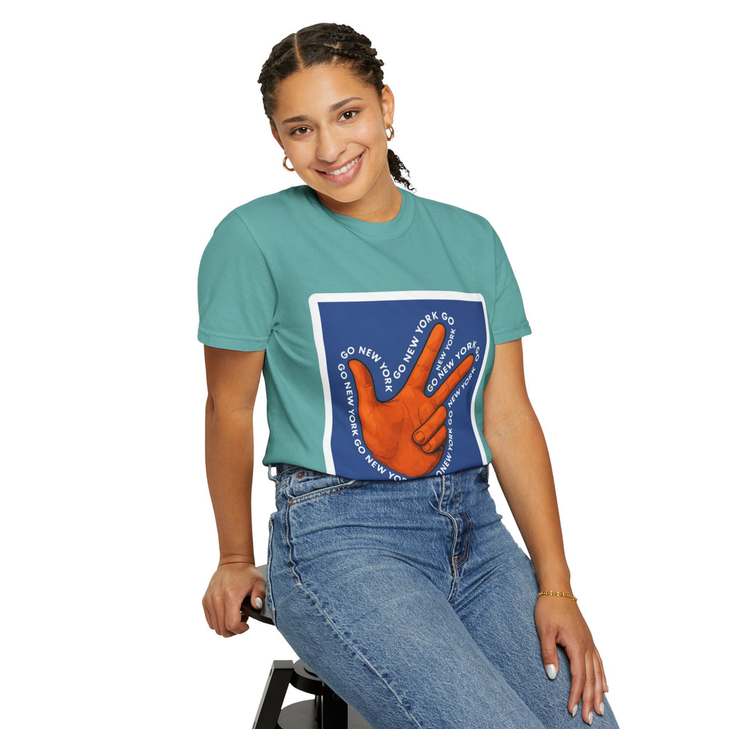 Go New York Hand Graphic T-Shirt