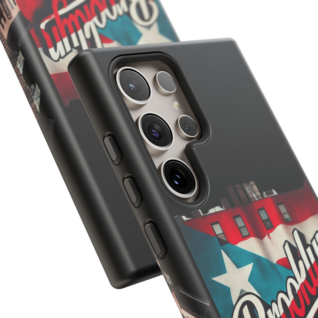 Brooklyn Street Art Phone Case  Urban Graffiti Protective Cover